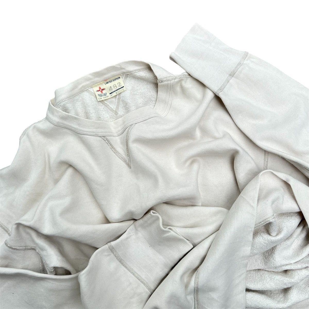 Two Moon TWO MOON - SWEATSHIRT “DOUBLE VNECK” Size US XL / EU 56 / 4 - 2 Thumbnail