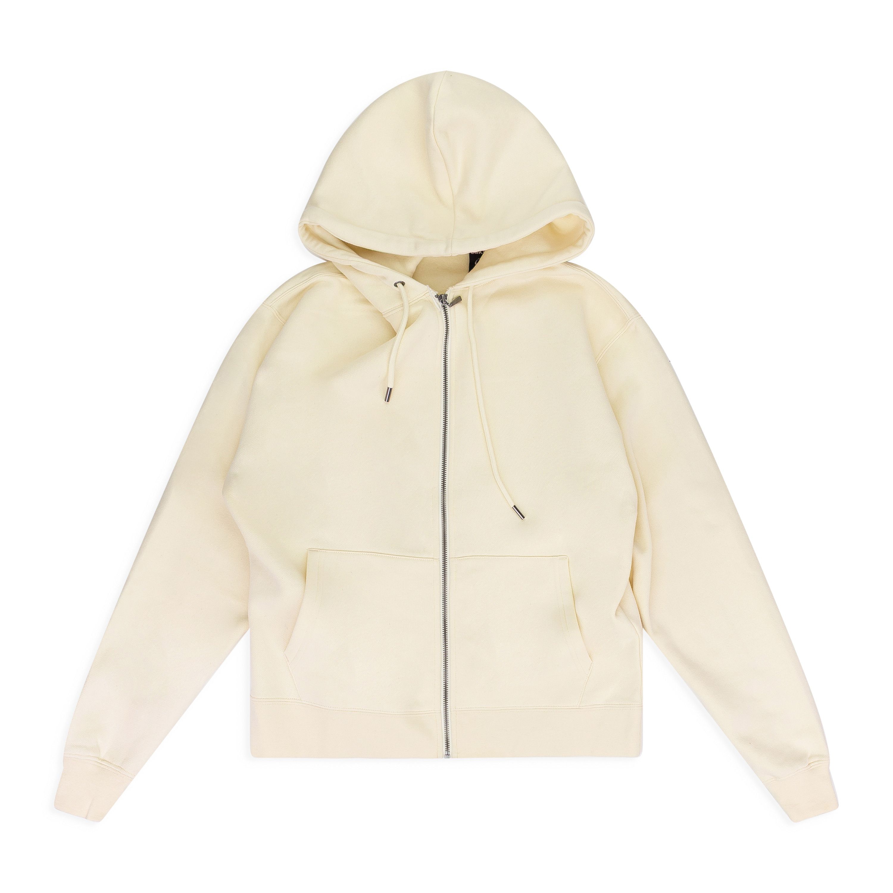 Sinclair Global Sinclair Global Cream Basic Zip Hoodie SIZE XS Size US XS / EU 42 / 0 - 1 Thumbnail