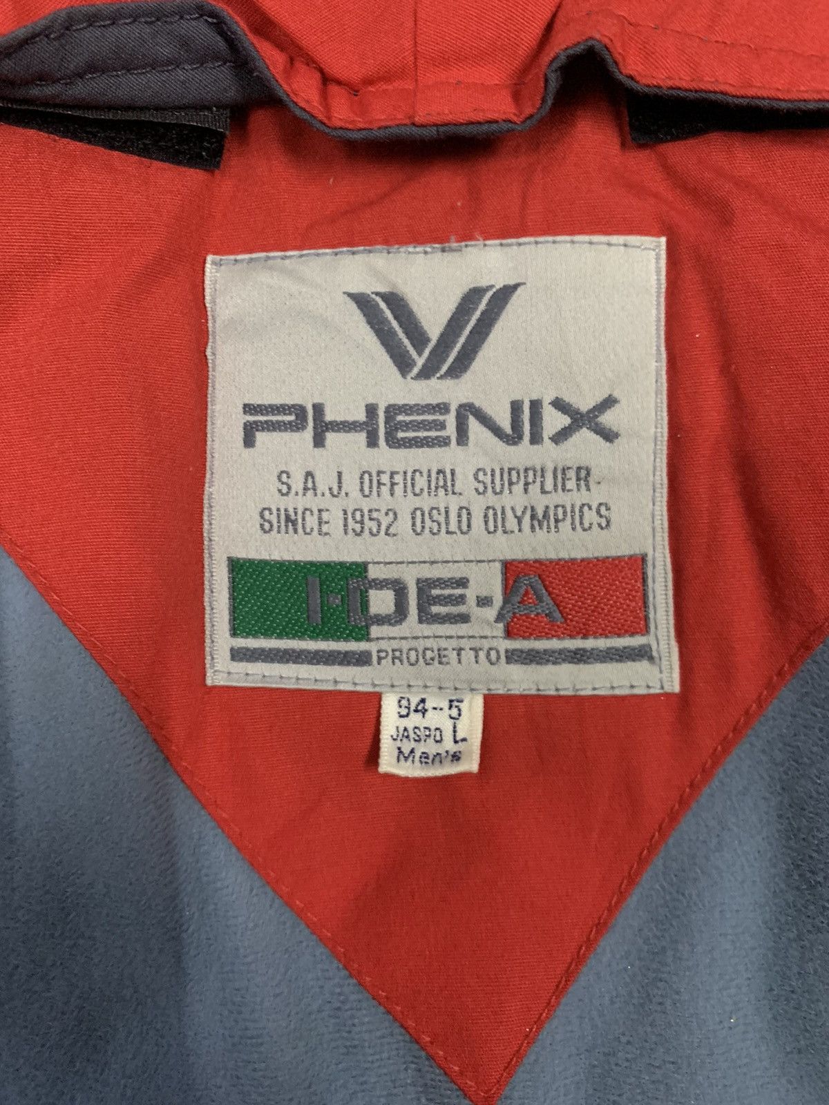 Phenix Vintage Phenix I-DE-A Italy Full Zip Snowboard Ski Jacket Size US M / EU 48-50 / 2 - 20 Thumbnail