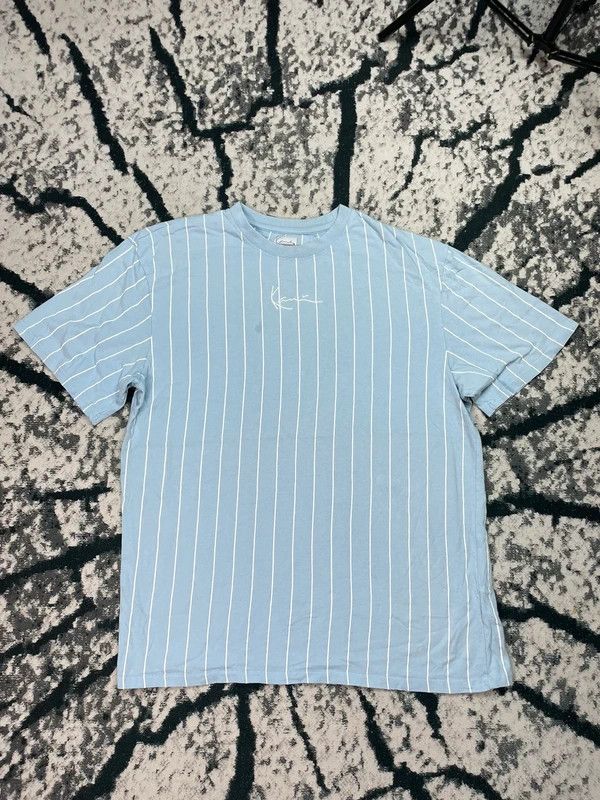 Karl Kani Karl Kani T-shirt blue striped XL Size US XL / EU 56 / 4 - 1 Thumbnail