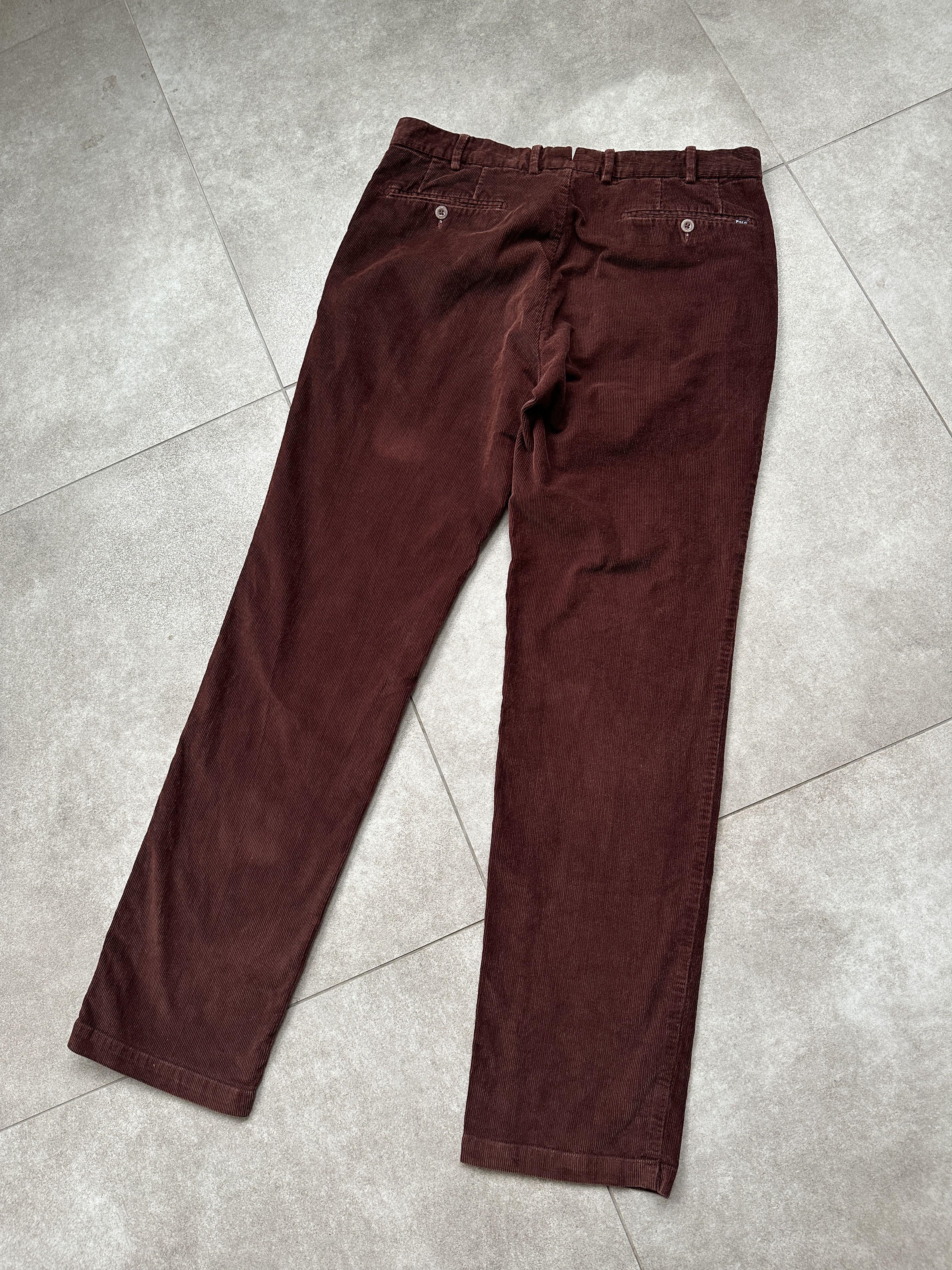 Polo Ralph Lauren Polo Ralph Lauren Brown Corduroy Pants Size US 32 / EU 48 - 2 Thumbnail