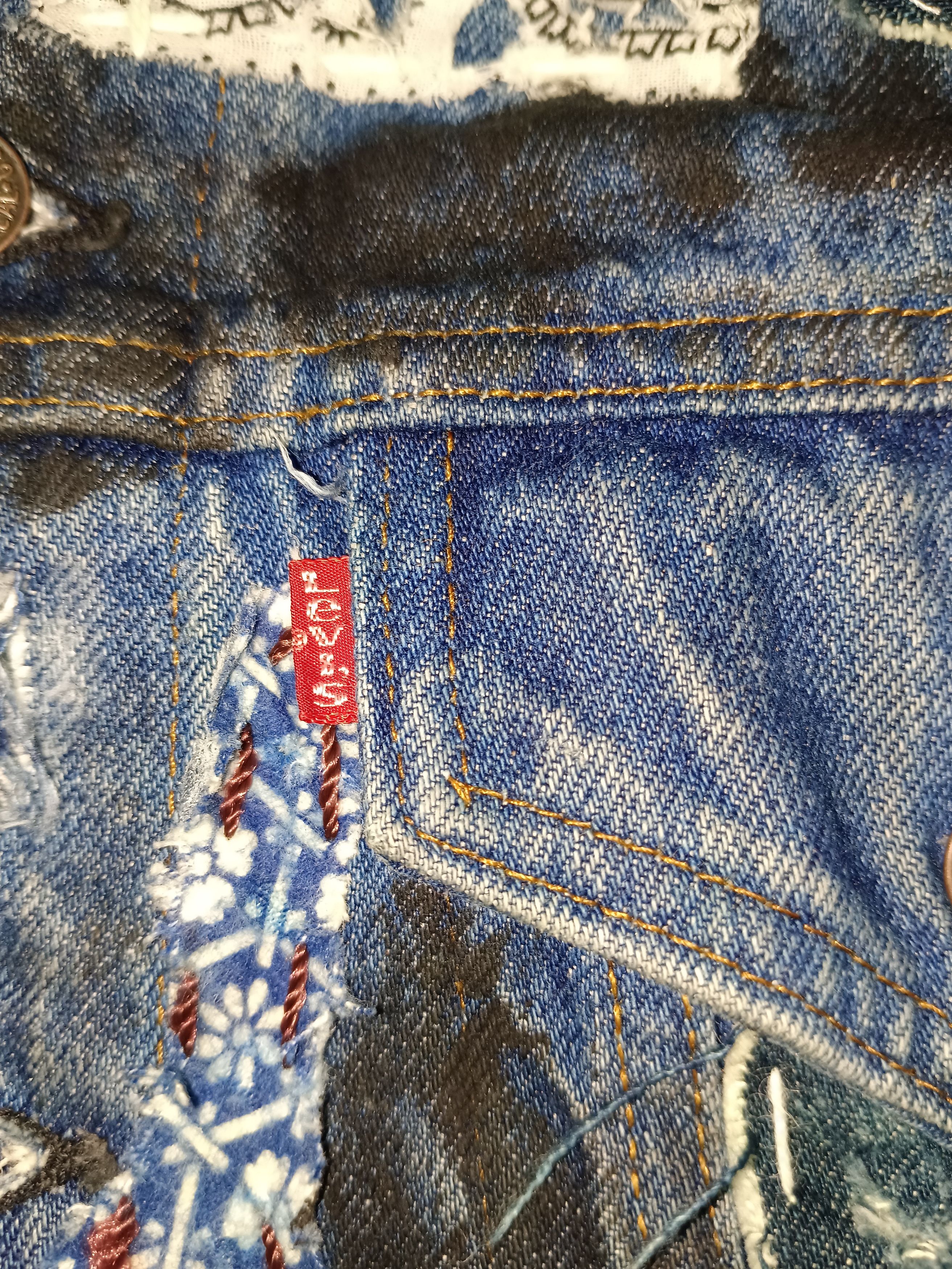 If Six Was Nine × Levi's Vintage Levis Trucker Jacket Size US M / EU 48-50 / 2 - 8 Thumbnail