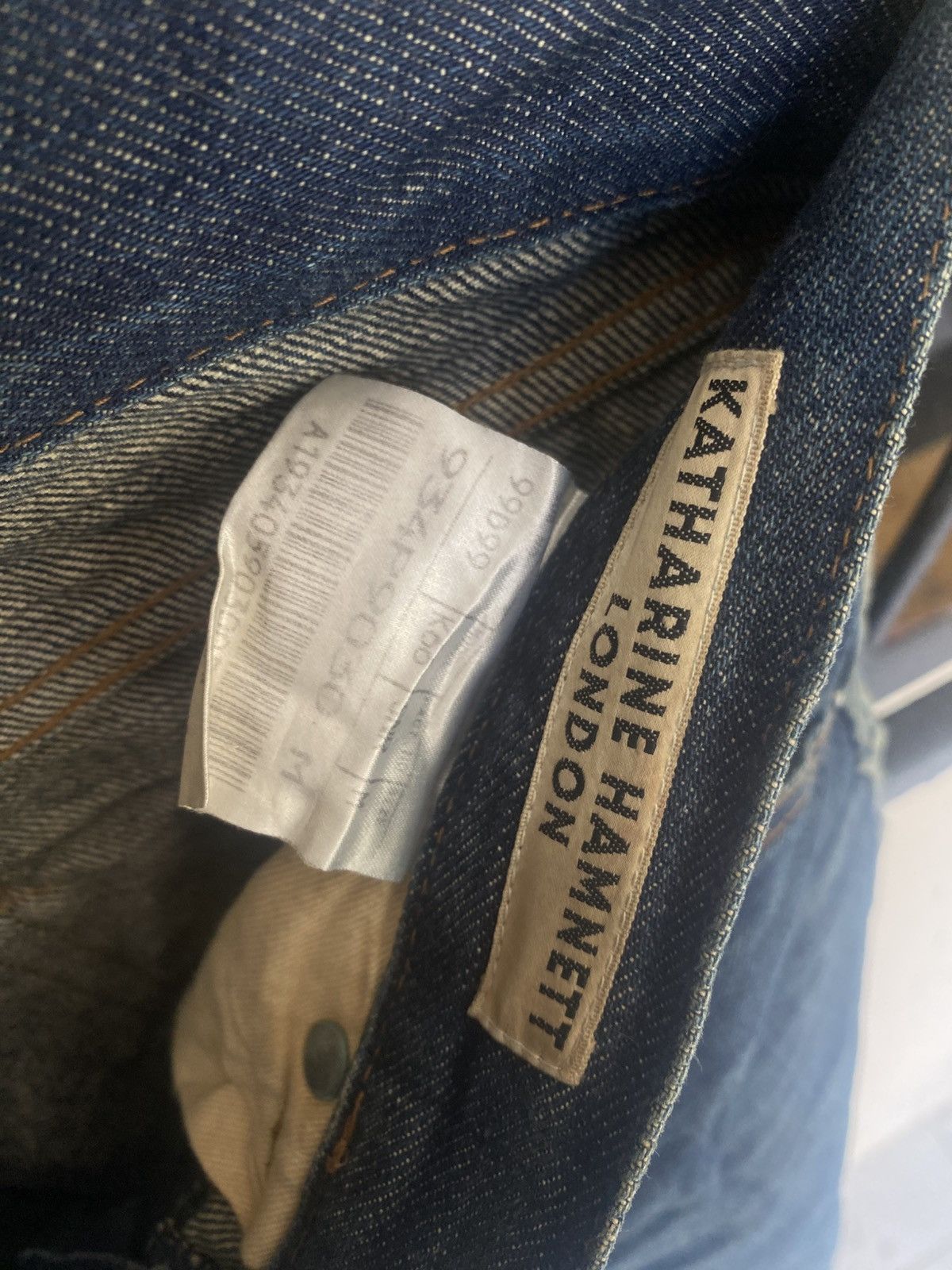 Katharine Hamnett London Katherine Hamnett London Distressed Flare Jeans Size US 31 - 8 Thumbnail
