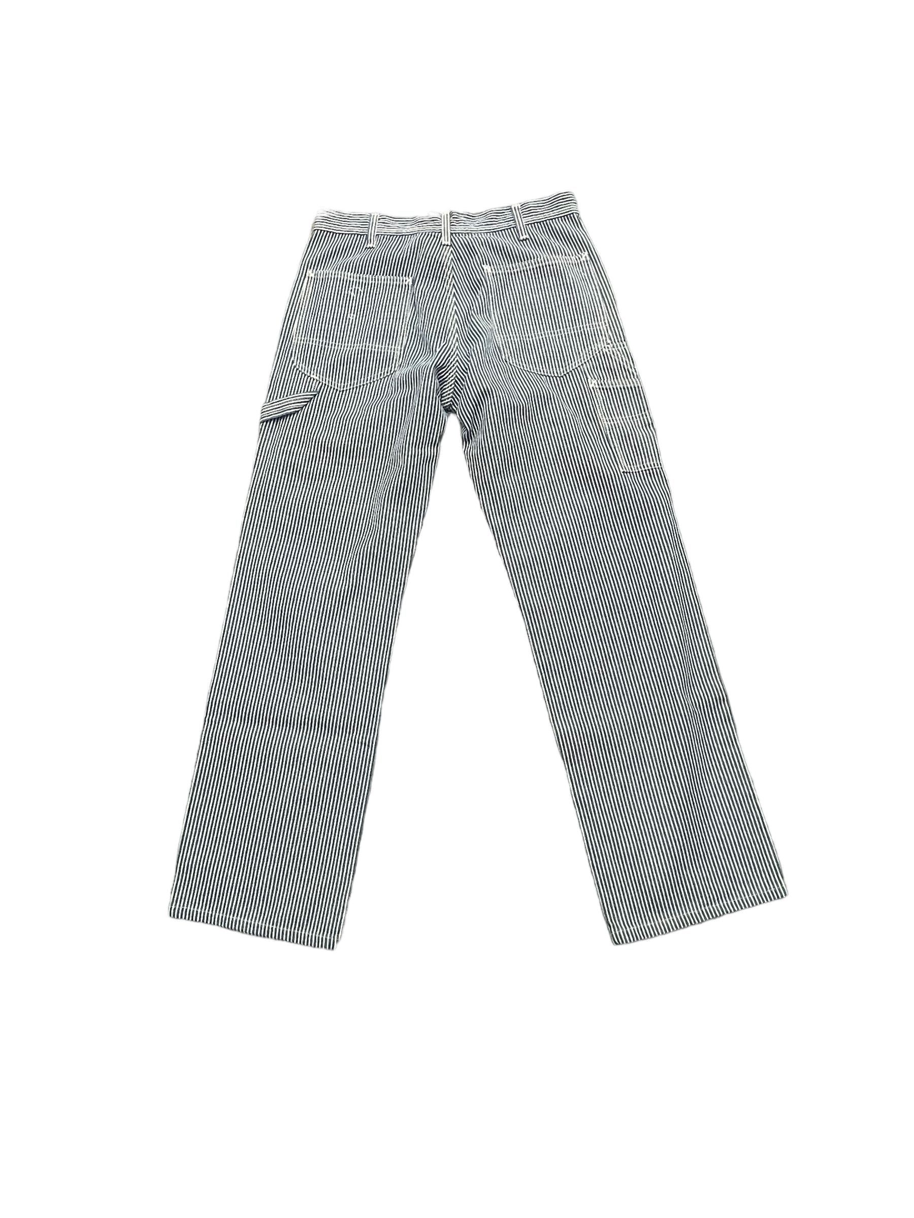 Japanese Brand Vintage Lee Hickory Workers Denim Size US 31 - 1 Thumbnail