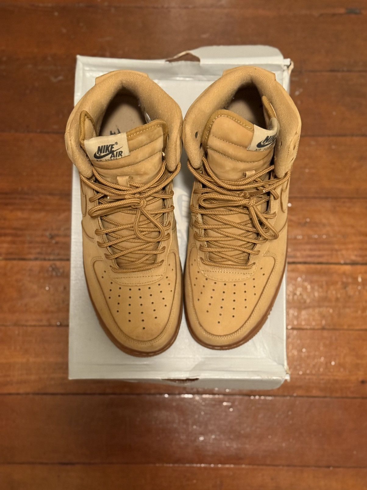 Nike Nike Air Force 1 High Flax 2015 Size US 9 / EU 42 - 6 Thumbnail