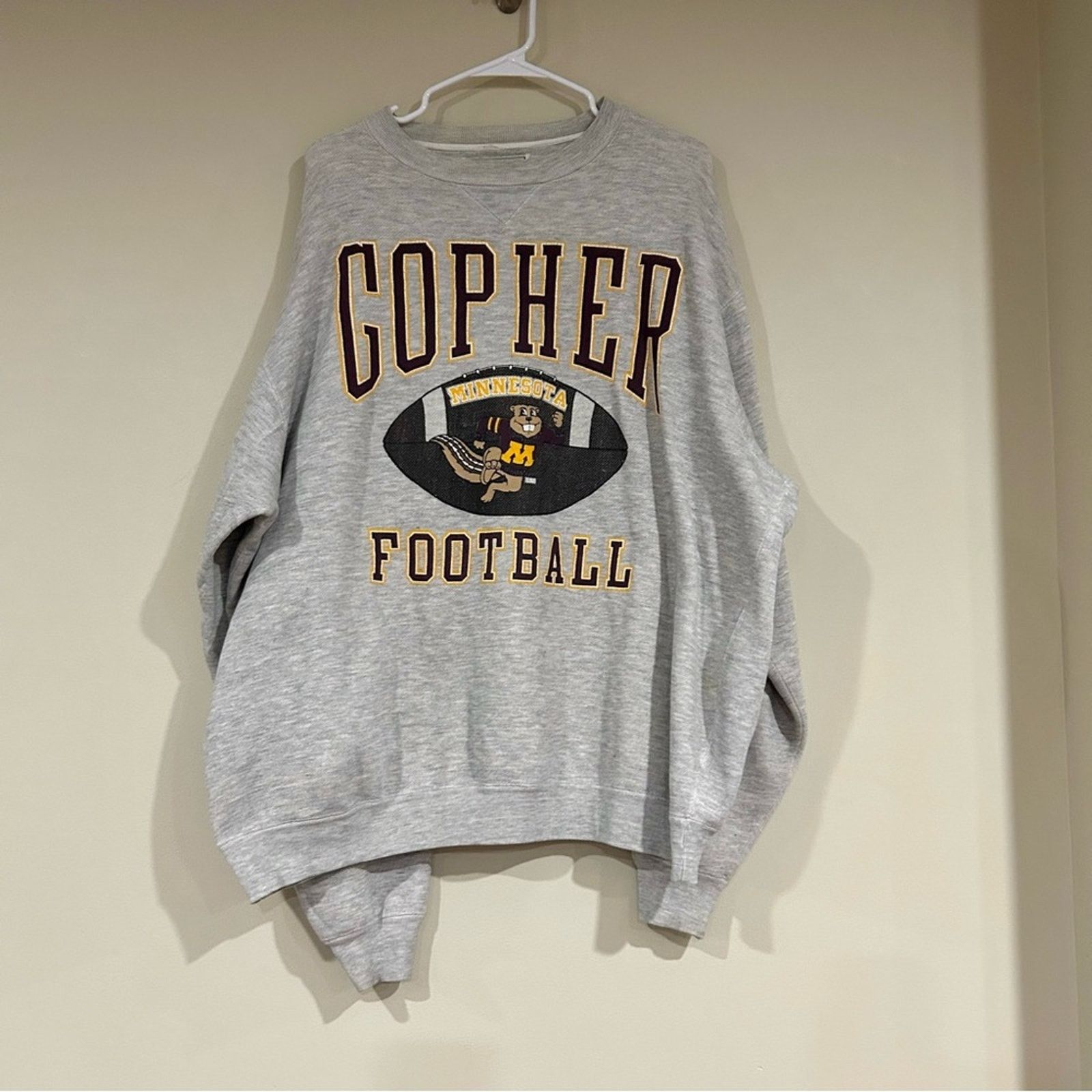 Other Vintage Minnesota Gopher Football Sweatshirt Size US XXL / EU 58 / 5 - 1 Thumbnail