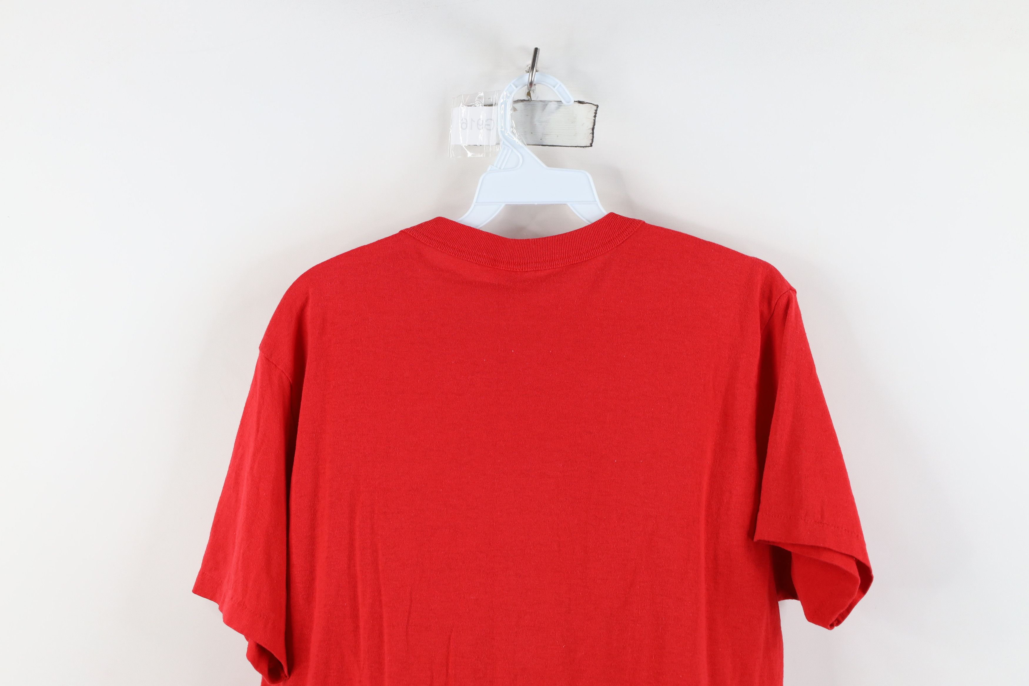 Champion Vintage 80s Champion Ohio State University T-Shirt Red USA Size US XL / EU 56 / 4 - 12 Thumbnail