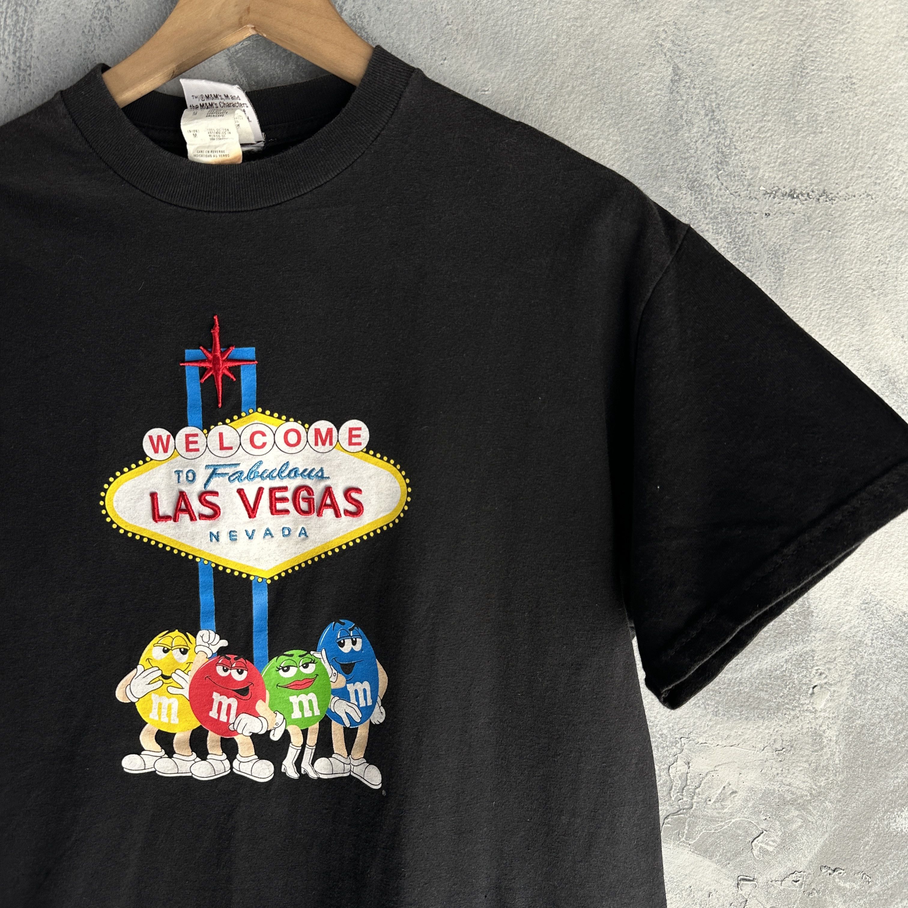 Other Vintage M&M's T Shirt Mens Medium Black Welcome to Las Vegas Size US M / EU 48-50 / 2 - 4 Thumbnail