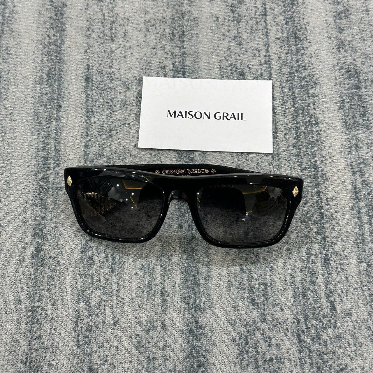 Chrome Hearts CHROME HEARTS SLUSS BUSSIN II SUNGLASSES Size ONE SIZE - 2 Thumbnail