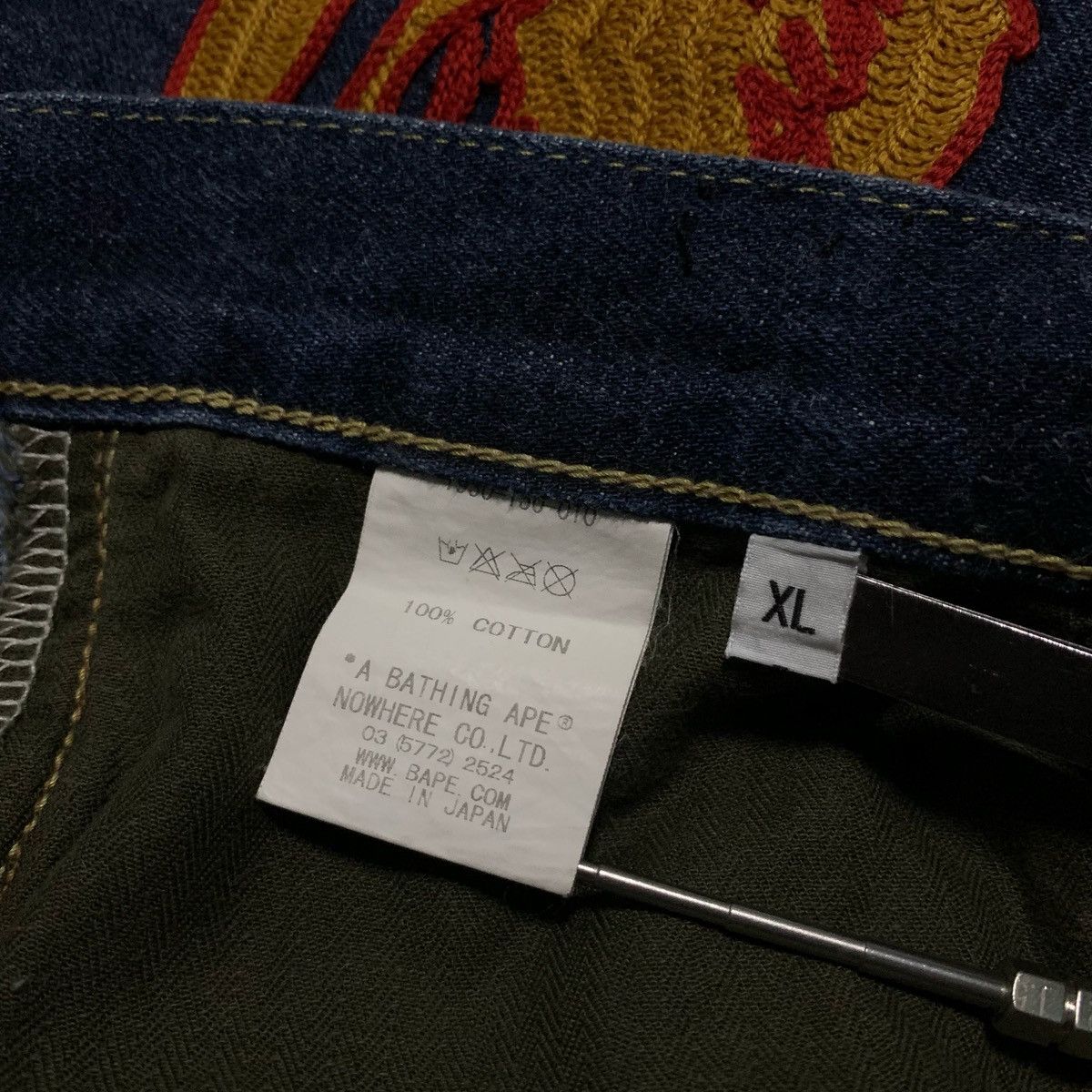 Bape Bape Denim Pants Size US 38 / EU 54 - 6 Thumbnail