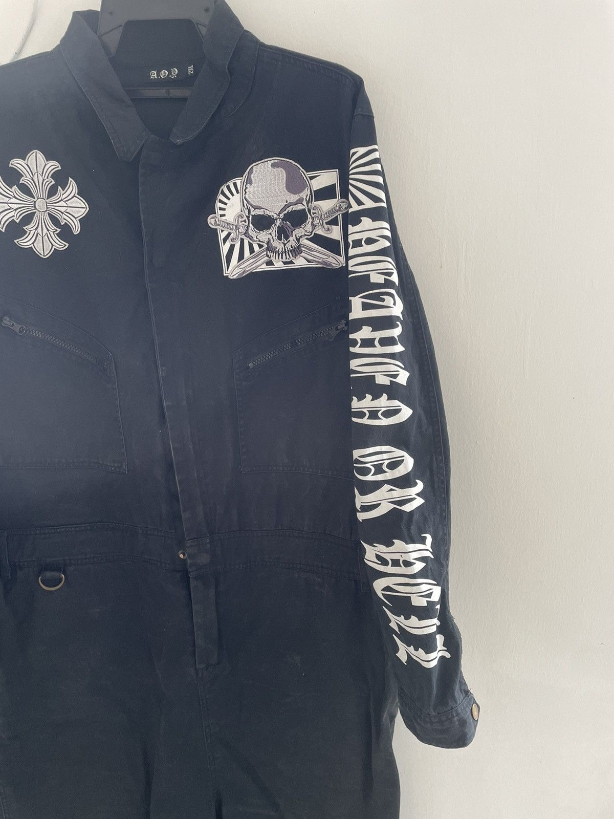 AFFXWRKS × Affliction A.O.P HEAVEN OR HELL COVERALL Size US 44 / EU 60 - 6 Thumbnail