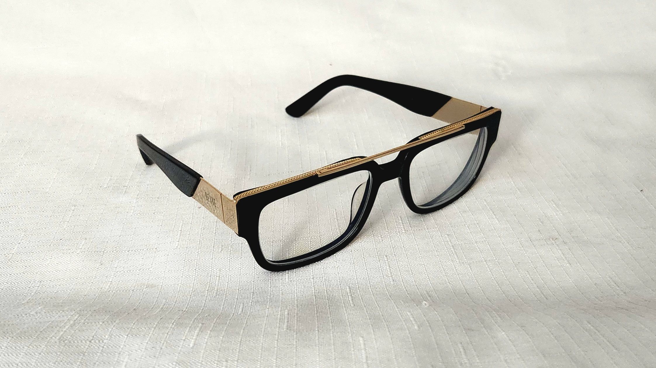 9FIVE 9FIVE 24 BLACK & 24K GOLD PLATED GRADIENT EYEGLASSES ADULT Size ONE SIZE - 1 Thumbnail