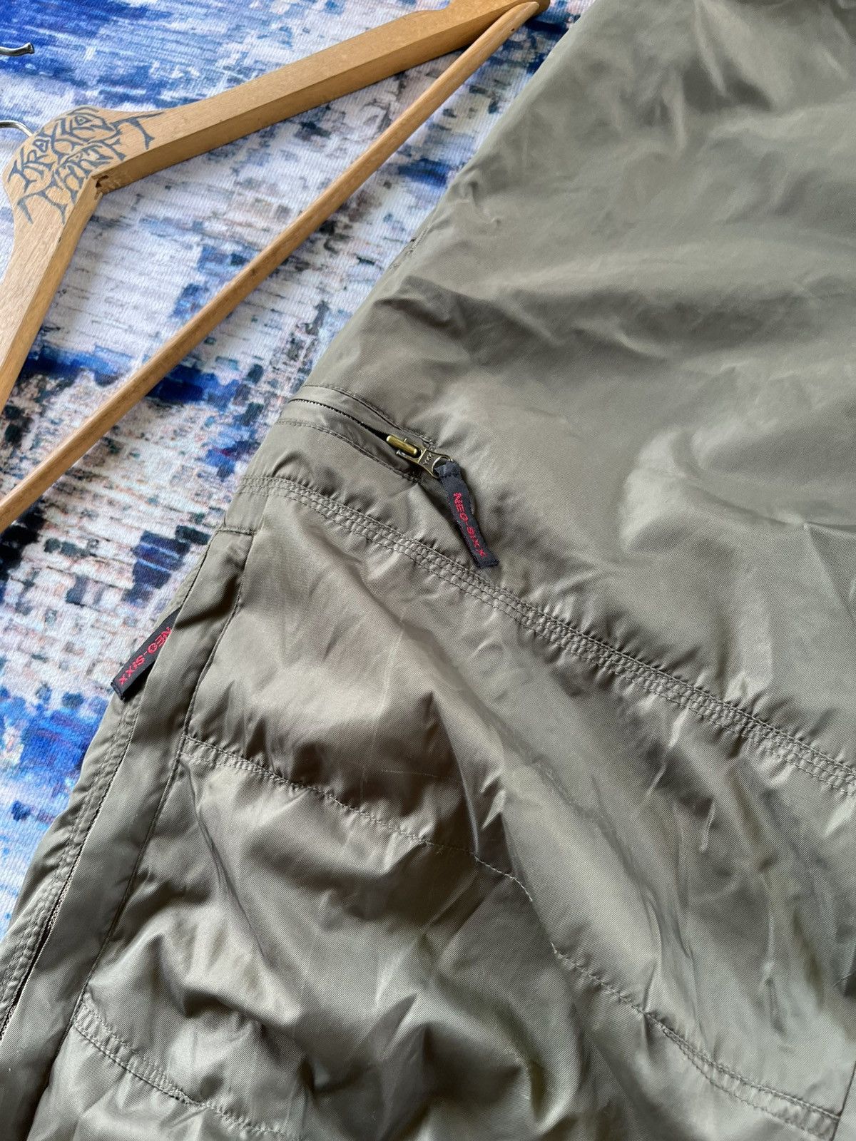 If Six Was Nine × Japanese Brand RARE Neo Sixx Parachute Multipocket Baggy Pants Size US 33 - 6 Thumbnail
