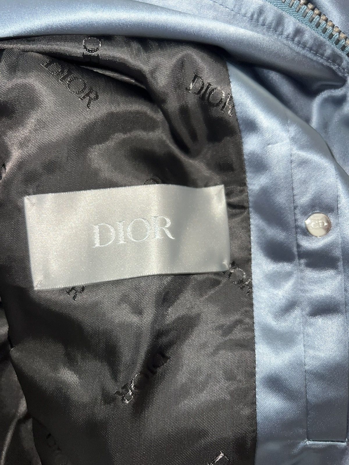Dior × Stussy Dior x Stussy Bomber Jacket Size US L / EU 52-54 / 3 - 13 Thumbnail