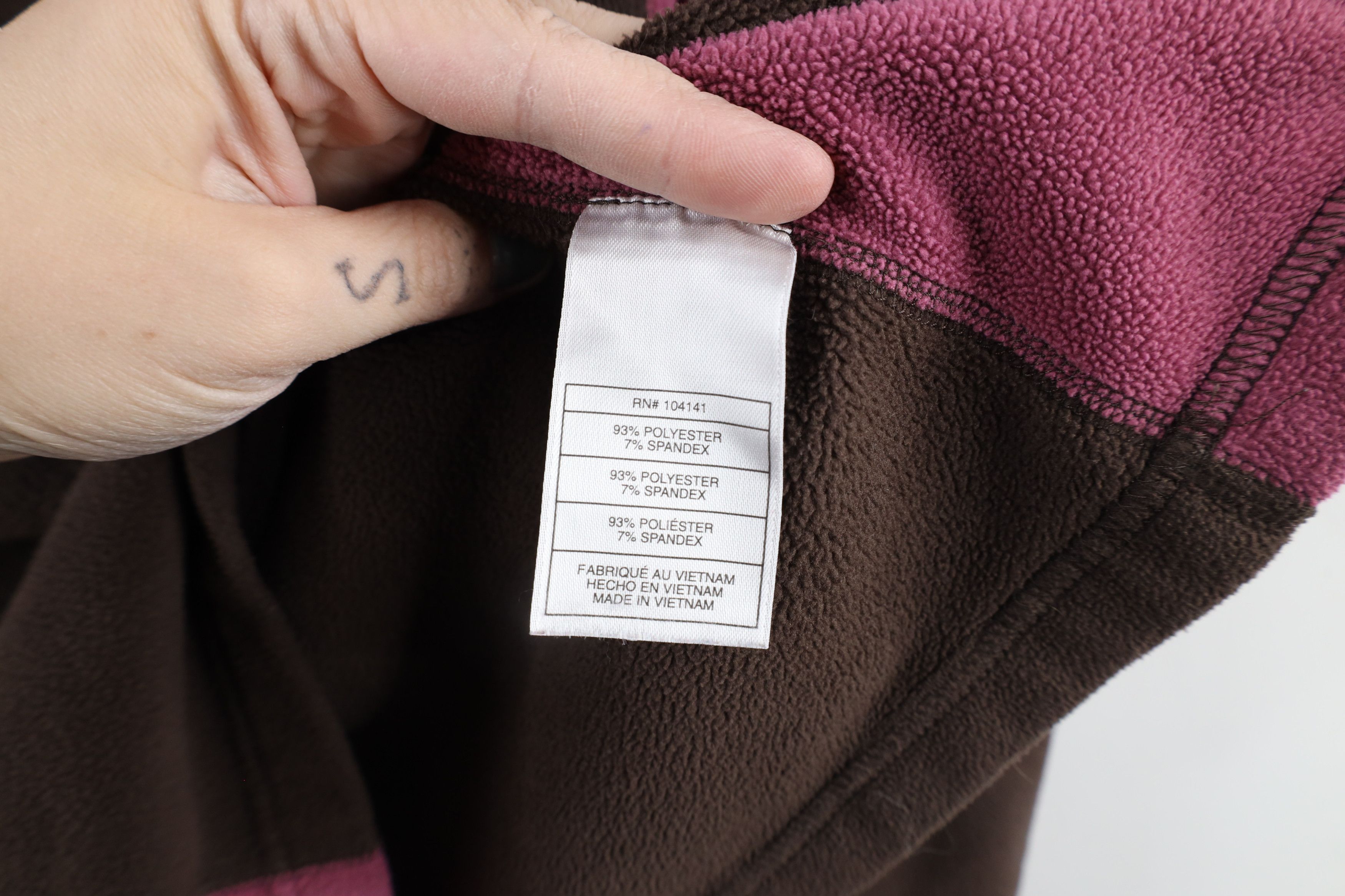 Nike × Vintage Vintage Nike ACG Scott Mini Swoosh Half Zip Fleece Sweater Size S / US 4 / IT 40 - 5 Thumbnail