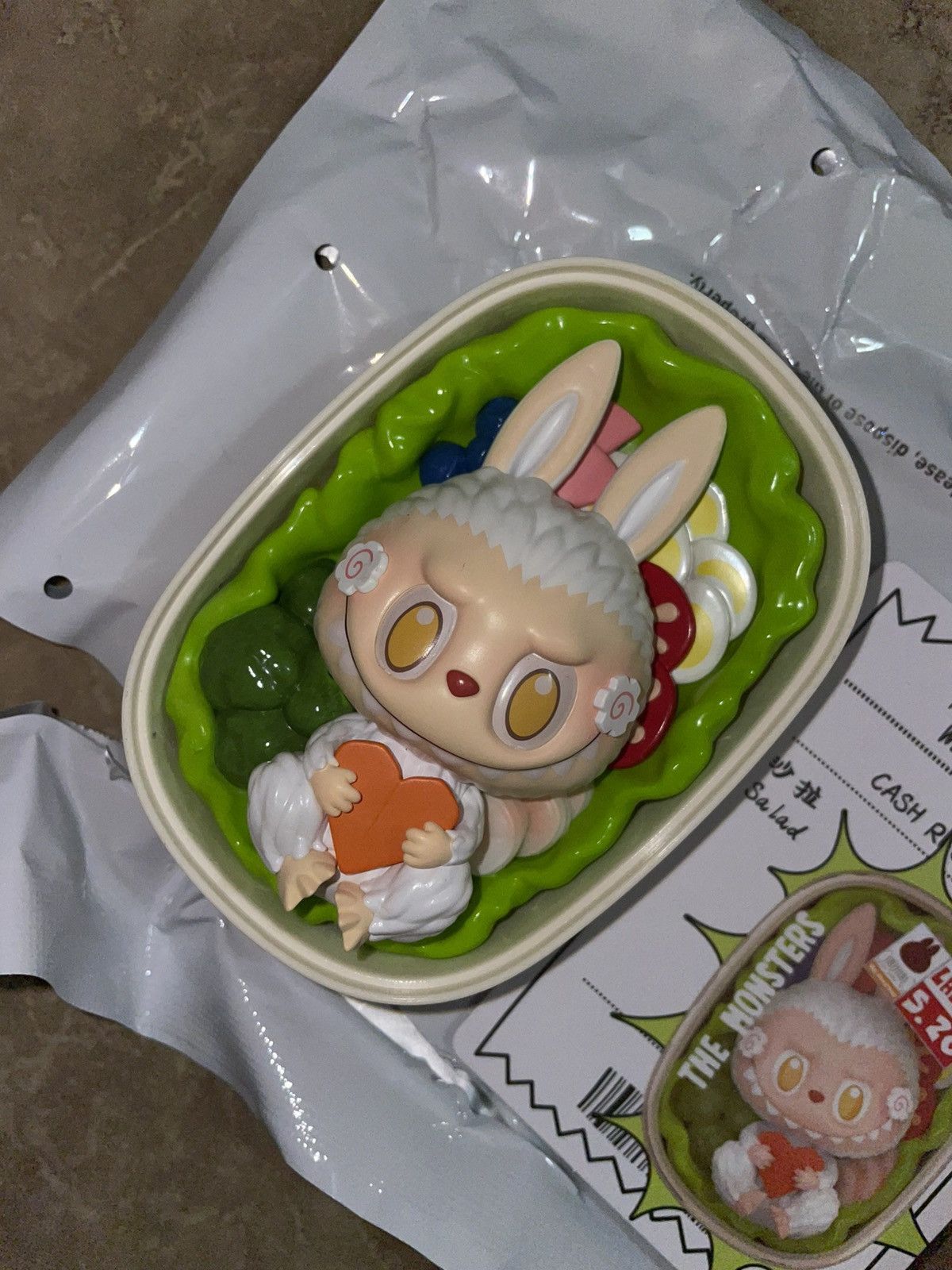 POP MART Pop Mart Labubu The Monsters Wacky Mart Series Salad Figure Size ONE SIZE - 1 Thumbnail