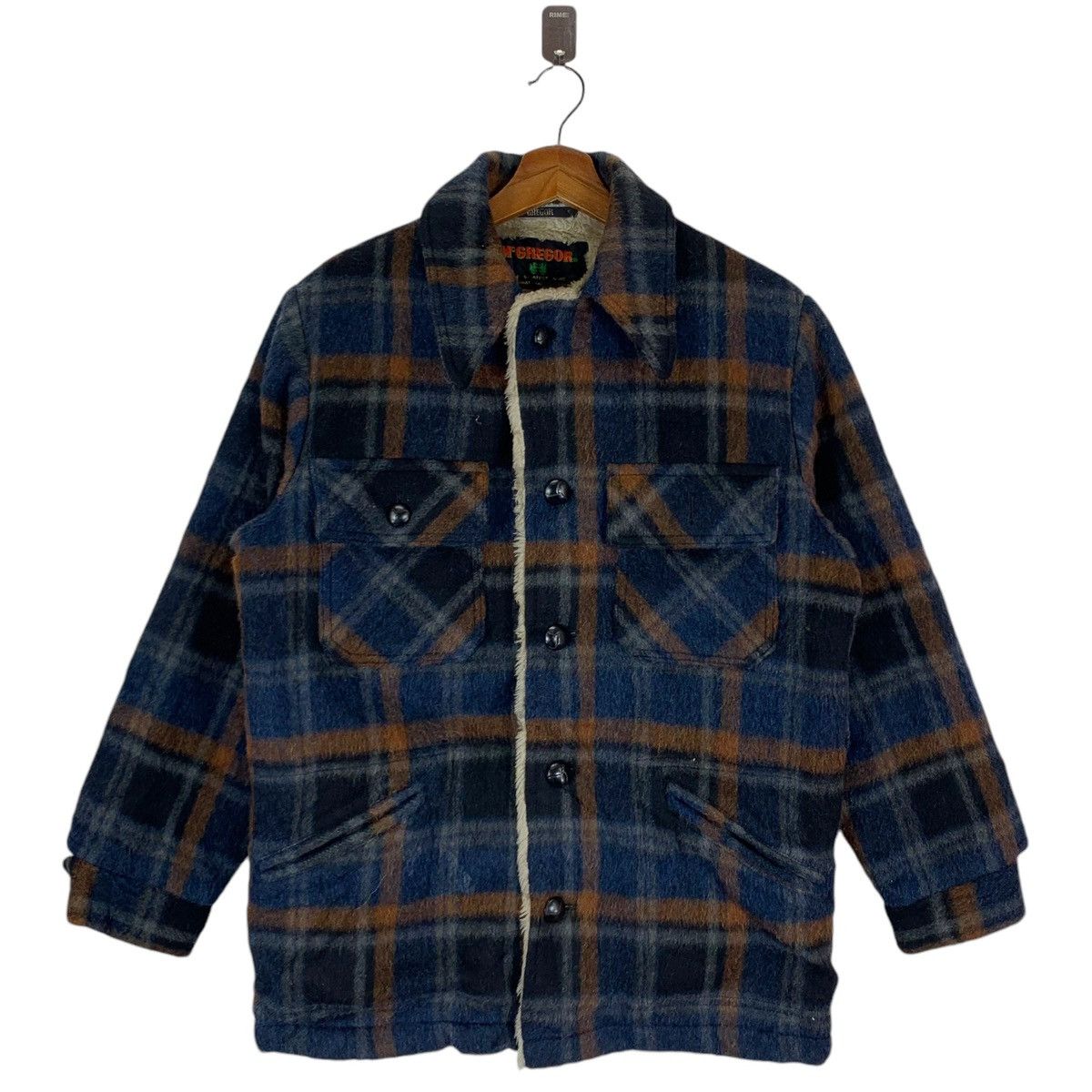 McGregor × Vintage 🔥🔥 VINTAGE MCGREGOR TARTAN PLAID SHERPA JACKET Size US M / EU 48-50 / 2 - 1 Thumbnail