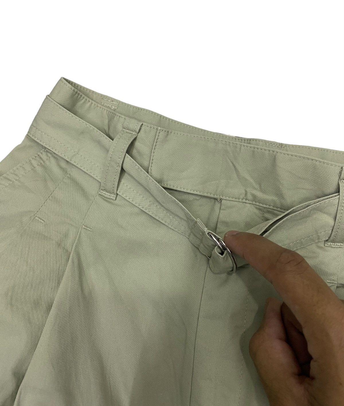Christophe Lemaire UNIQLO LEMAIRE WIDE FORMAL TROUSER PANTS Size 25" / US 0 / IT 36 - 7 Thumbnail
