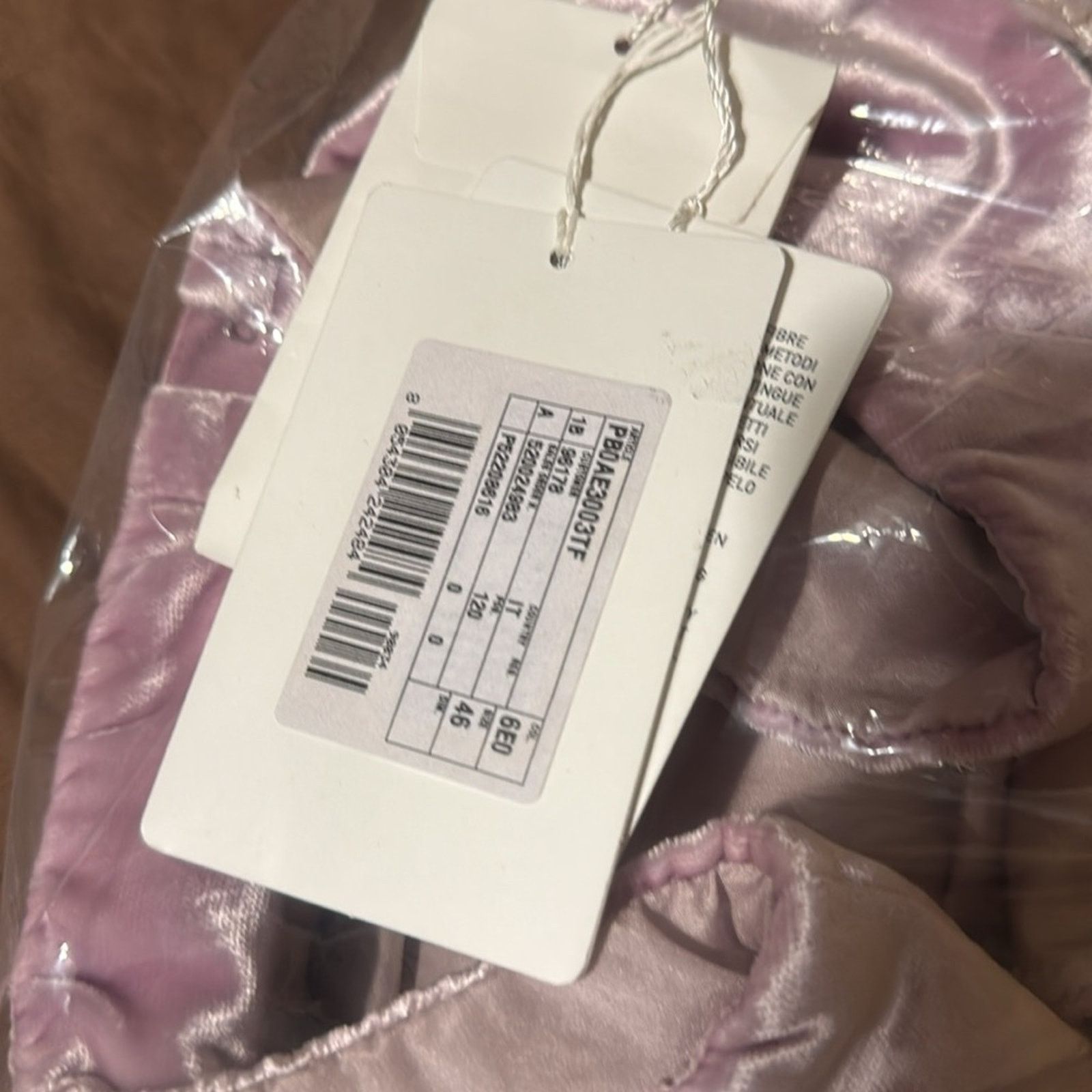 Valentino Valentino Velvet Halter Crop Top In Water Lilac Size L / US 10 / IT 46 - 6 Thumbnail