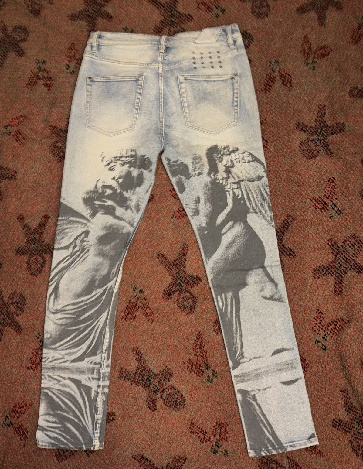 Ksubi Ksubi Angel Print Jeans Size US 32 / EU 48 - 4 Thumbnail