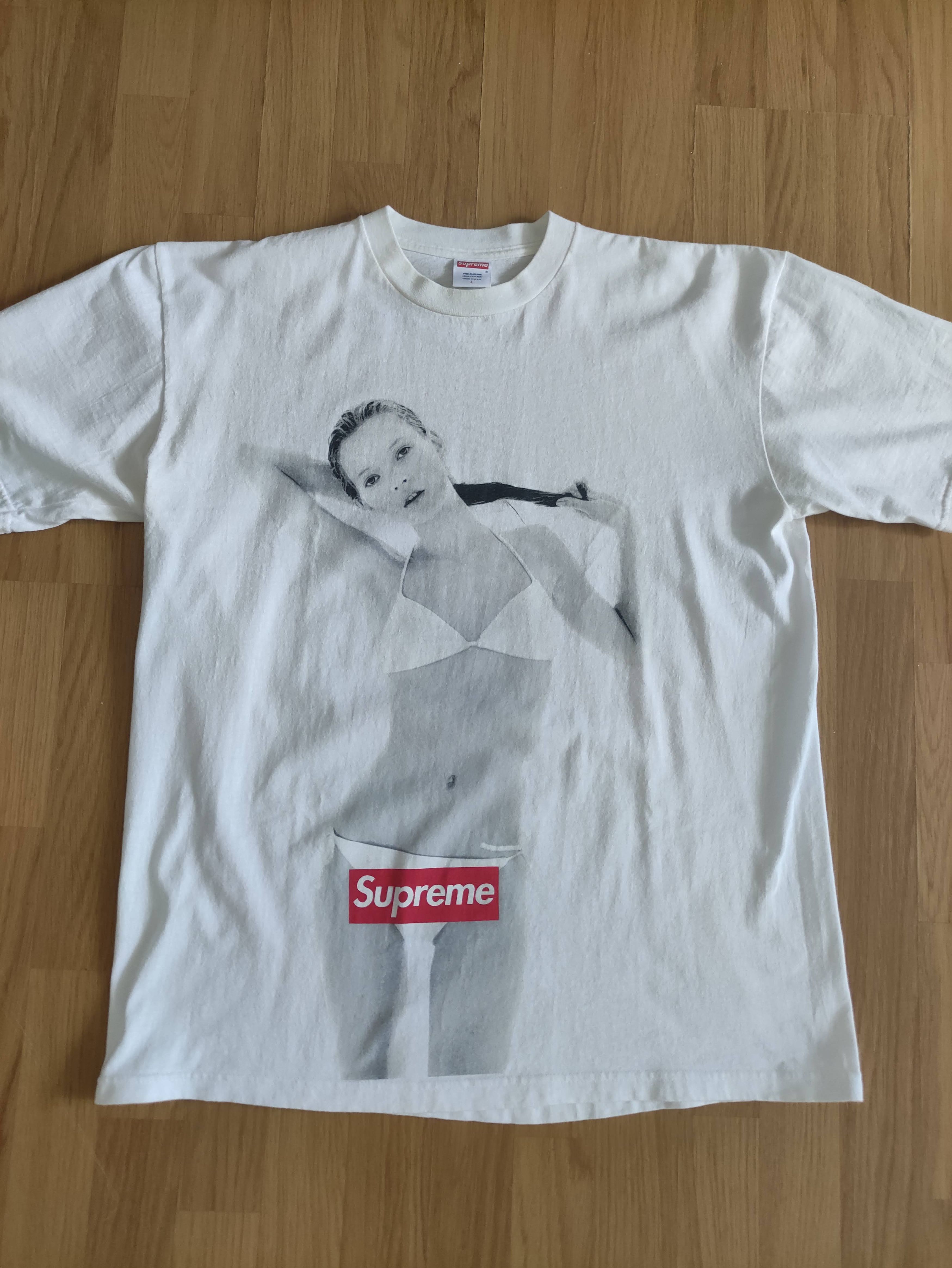 Supreme ケイトモスT Yahoo!オークション - Supreme Kate Moss 10th Anniversary T
