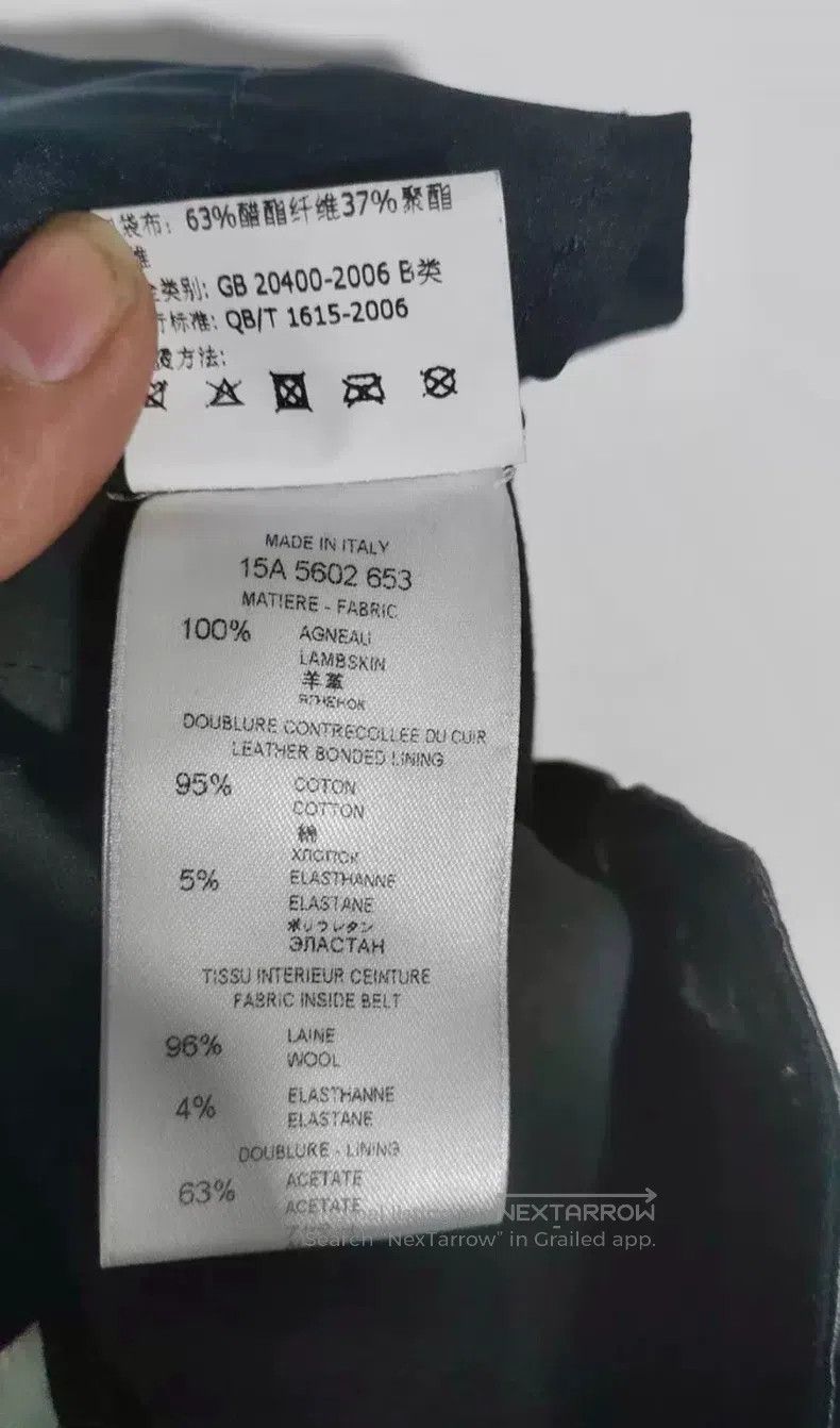 Givenchy Givenchy SizeM Leather Pants Size US 29 - 6 Thumbnail