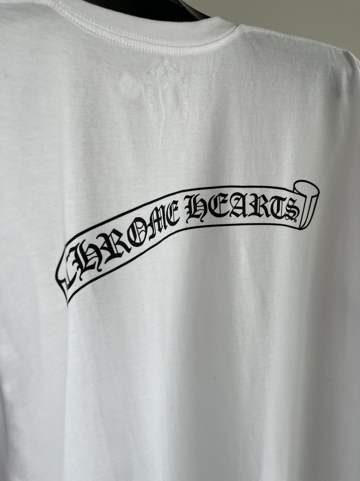 Chrome Hearts Brand New Chrome Hearts Logo Classic Tee Size US L / EU 52-54 / 3 - 10 Thumbnail