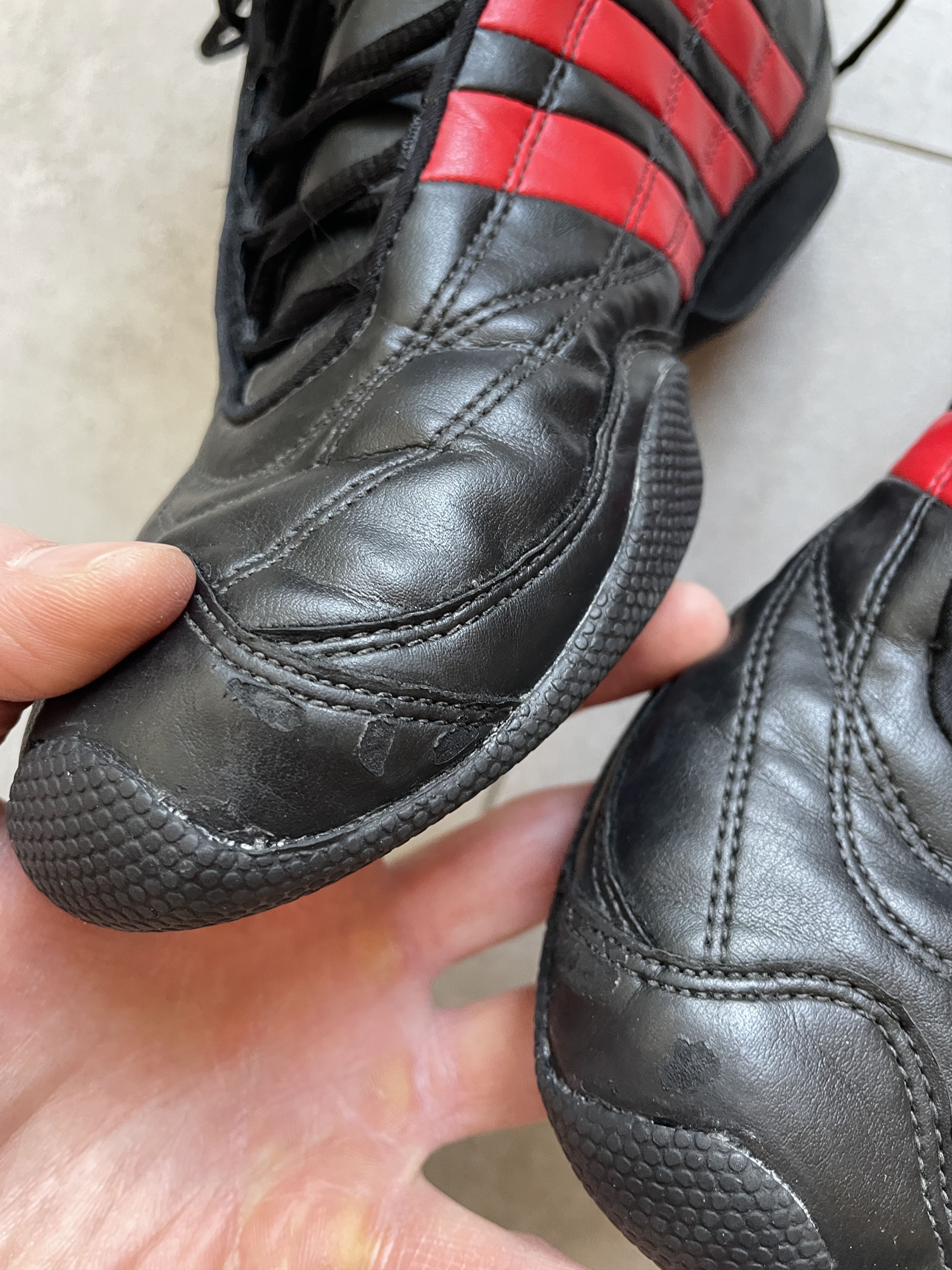 Adidas VINTAGE ADIDAS Y2K TEAKWONDO PRAJNA BOXING LEATHER SNEAKERS Size US 7.5 / EU 40-41 - 7 Thumbnail