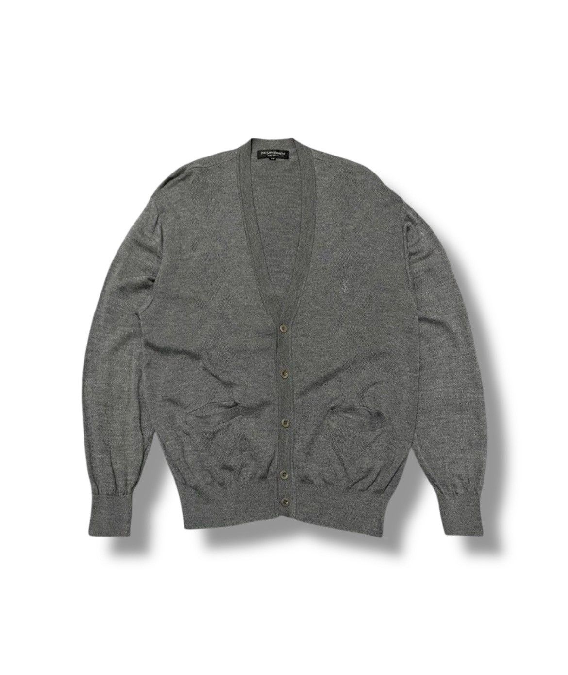 Yves Saint Laurent Yves Saint Laurent YSL Cardigan Size US M / EU 48-50 / 2 - 1 Thumbnail