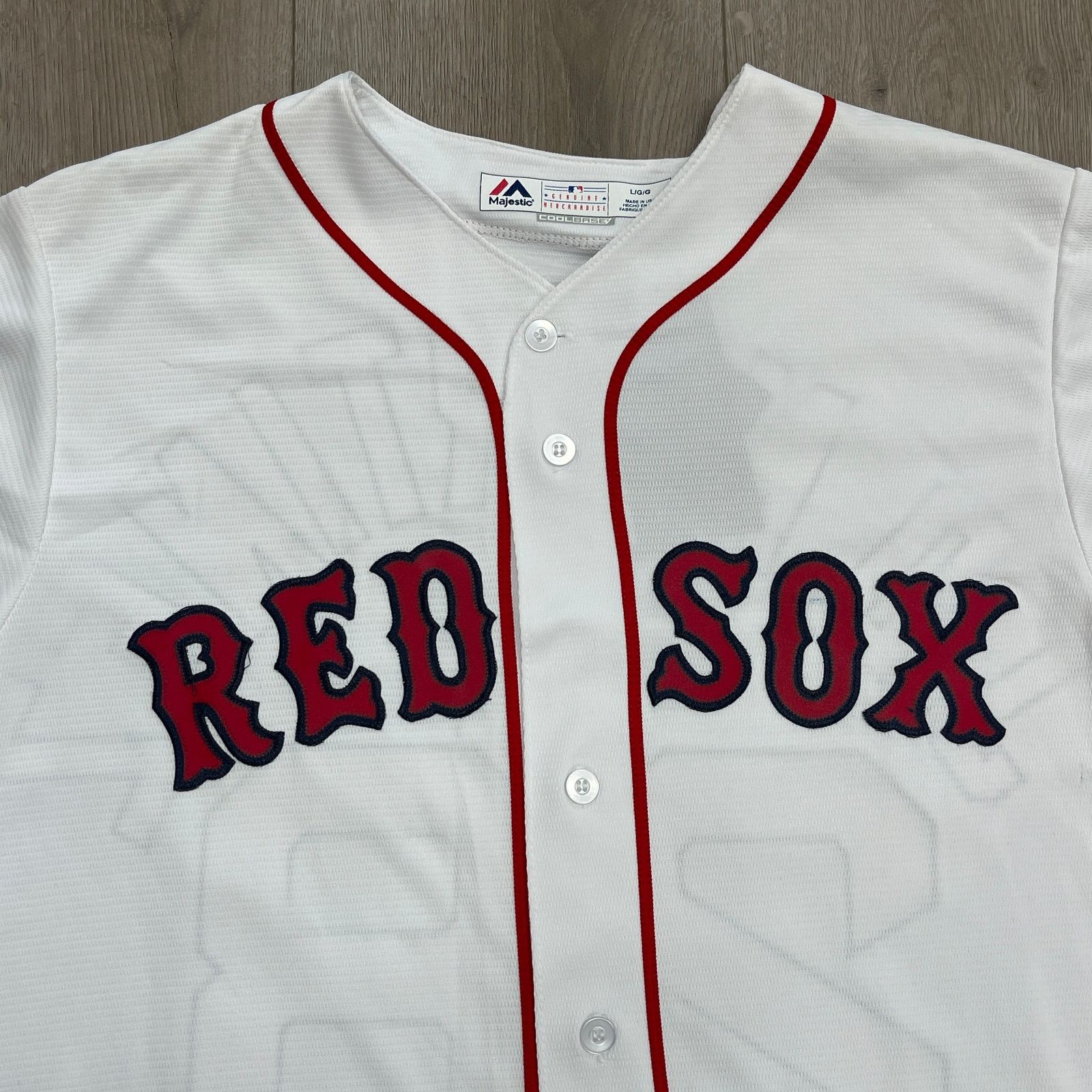 Majestic New J.D. Martinez Boston Red Sox jersey white size Large L Size US L / EU 52-54 / 3 - 2 Thumbnail