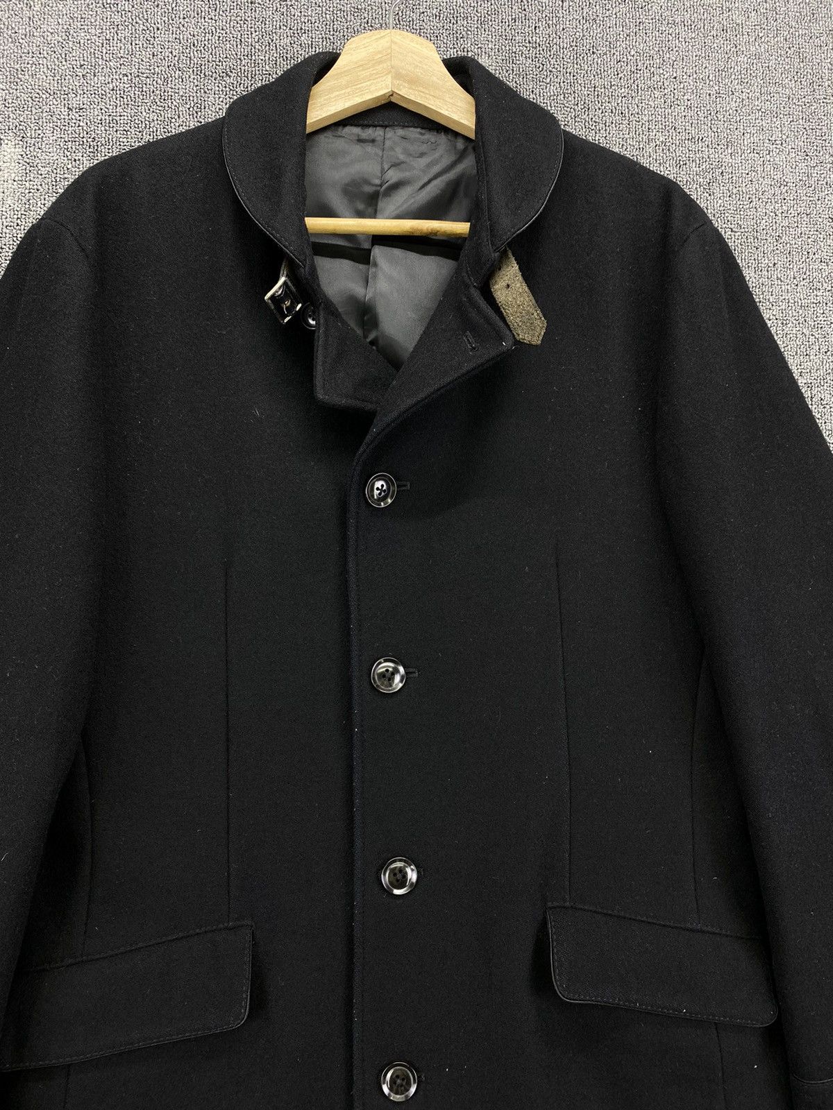 Takeo Kikuchi Vintage Takeo Kikuchi Wool Coat Jacket Size M / US 6-8 / IT 42-44 - 5 Thumbnail
