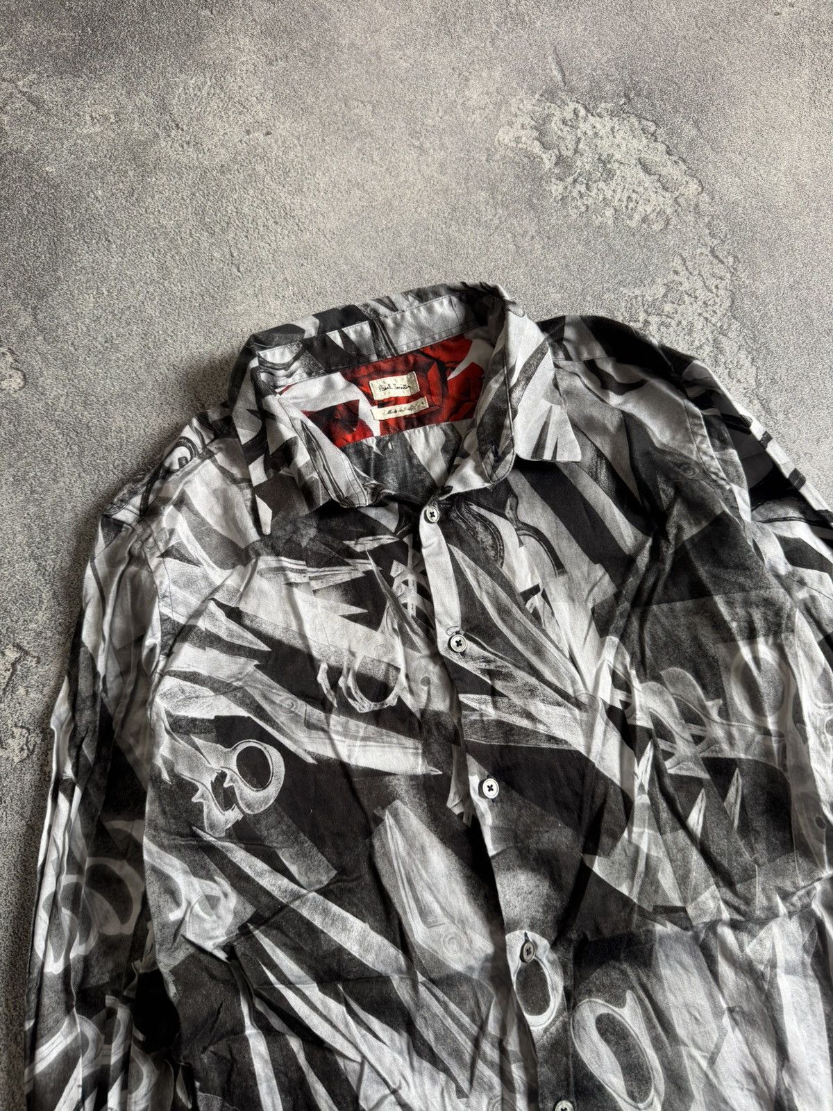 Paul Smith Paul Smith L printed scissors ✂️ shirts button up long sleeve Size US L / EU 52-54 / 3 - 2 Thumbnail