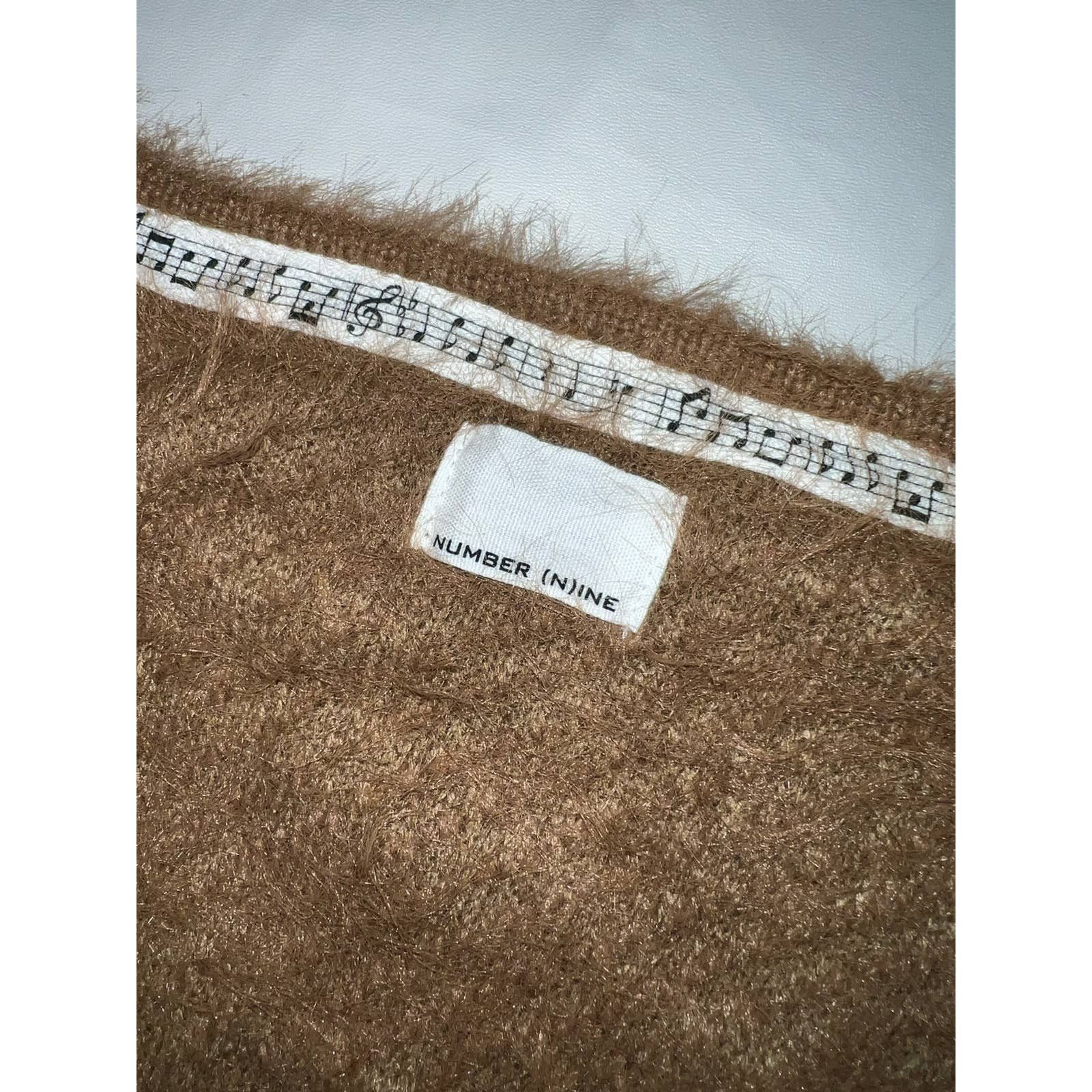 Number (N)ine Number Nine Mohair Fur Shag Cardigan Size US S / EU 44-46 / 1 - 3 Thumbnail