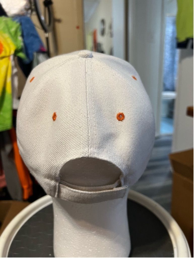 Other Unisex Harley-Davidson Hat One Size White & Orange Size ONE SIZE - 3 Thumbnail