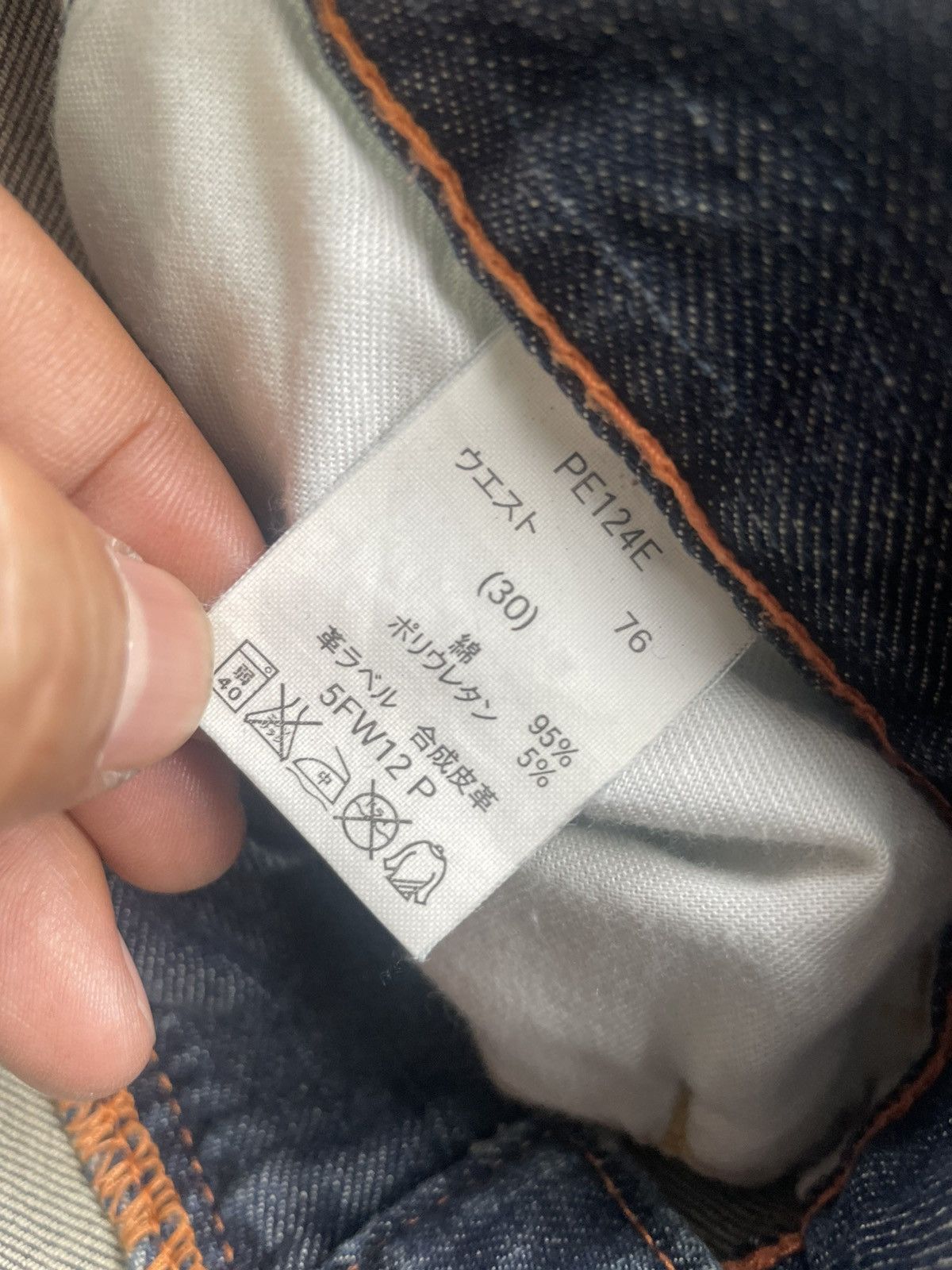 Emmett Emmet Kellt Big John x Casual Land Japan Denim Size US 31 - 17 Thumbnail