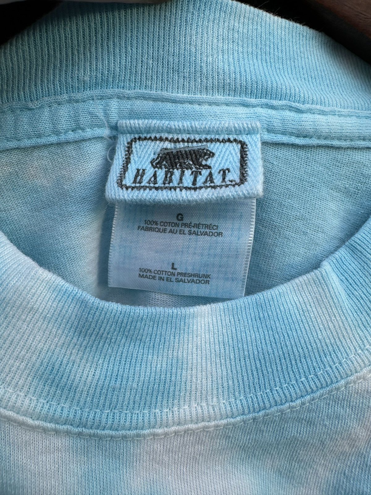Habitat × Vintage Vintage Habitat Moose All Around Tye Dye T Shirt Size US L / EU 52-54 / 3 - 3 Thumbnail