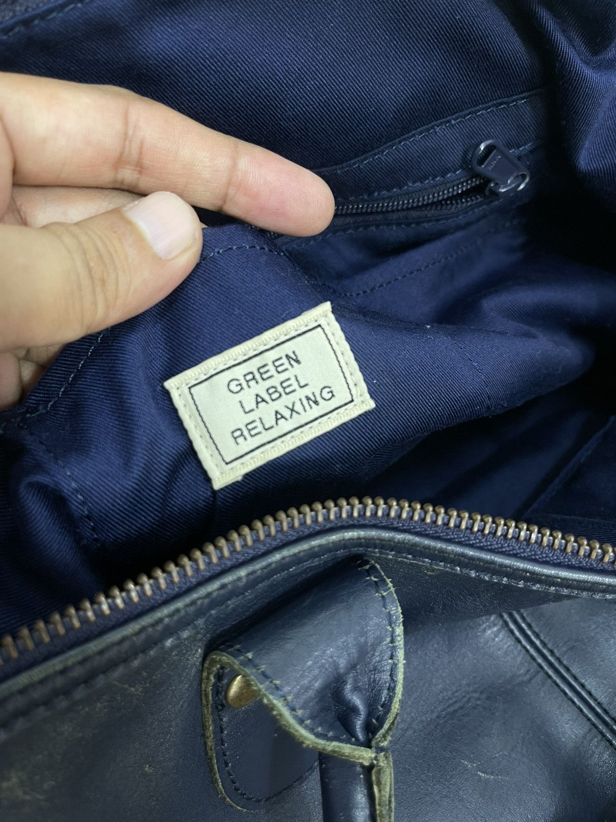 Genuine Leather Full Leather United Arrows GLR Japan Tote Shoulder Bag 5🟩 Size ONE SIZE - 21 Thumbnail