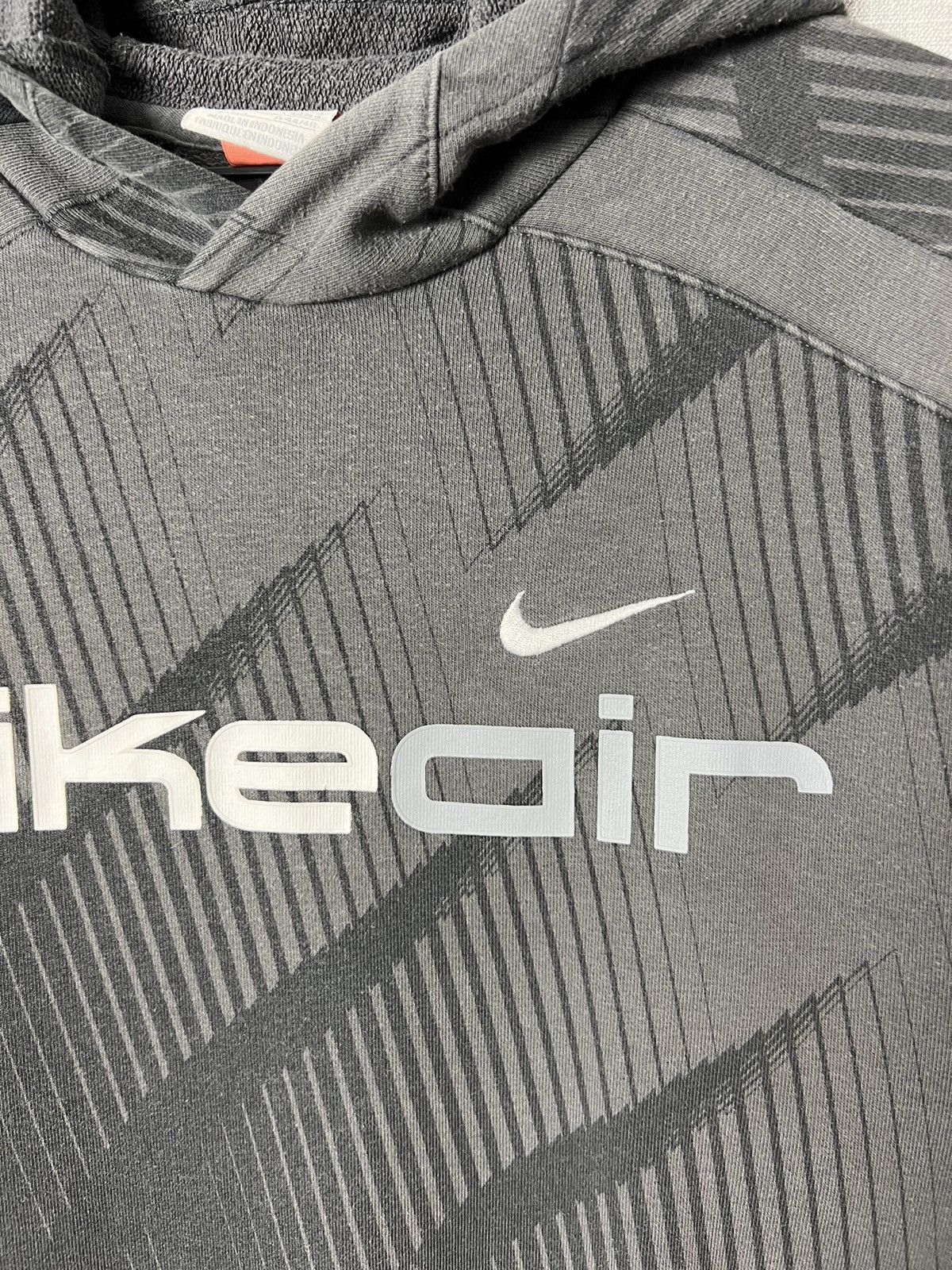 Nike 00s Vintage Nike Air Shadow All Over Printed Big Logo Hoodie Size US M / EU 48-50 / 2 - 13 Thumbnail