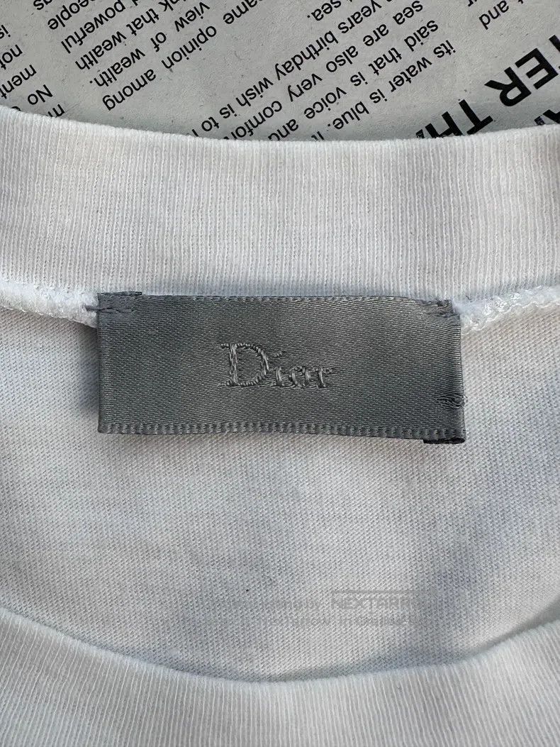 Dior Dior Mesh double-layer stacked printed fake two-piece T-sh Size US XS / EU 42 / 0 - 8 Thumbnail