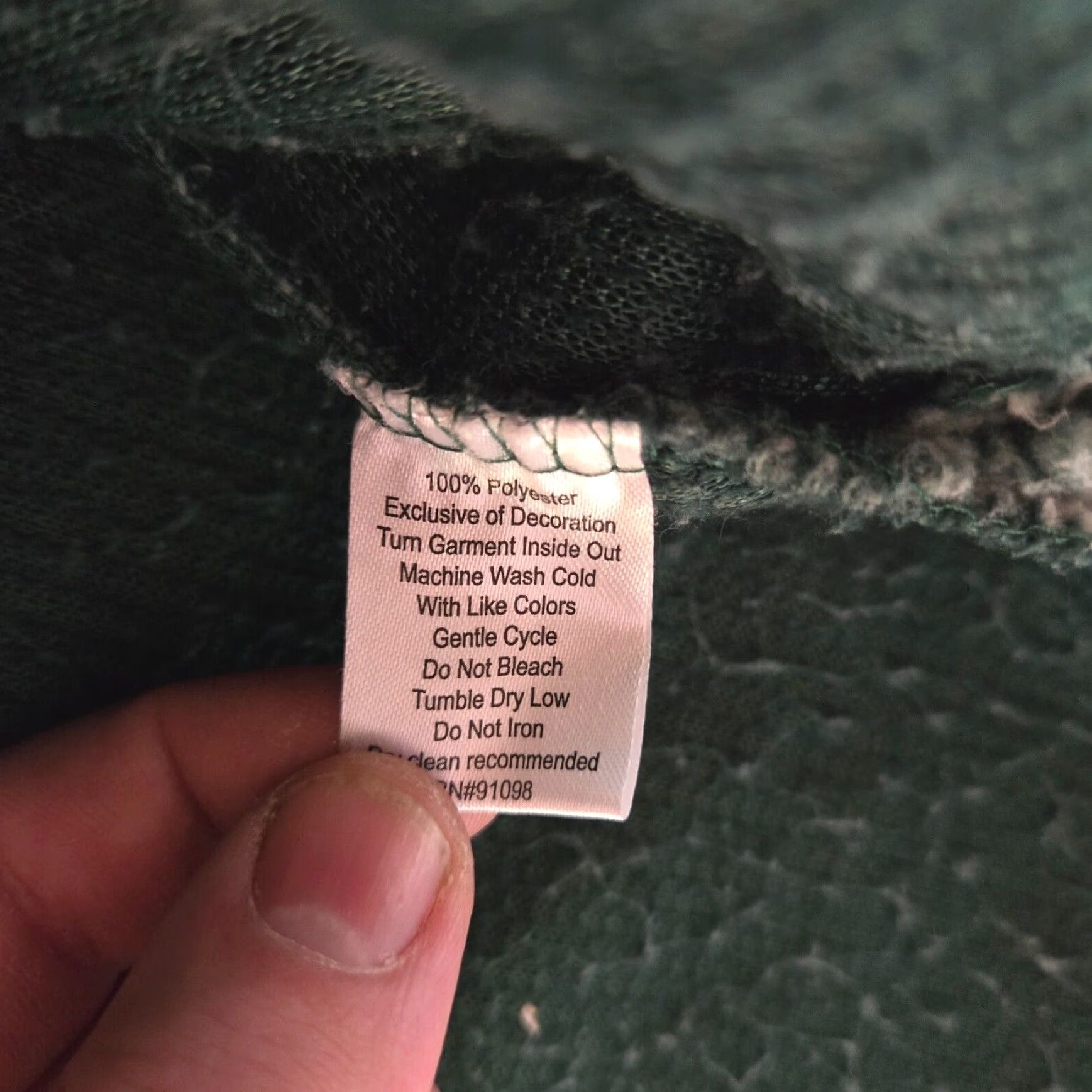 Vintage Boxercraft Women's Green Sherpa Jacket Coat Long Sleeve Medium Adult Size M / US 6-8 / IT 42-44 - 3 Thumbnail