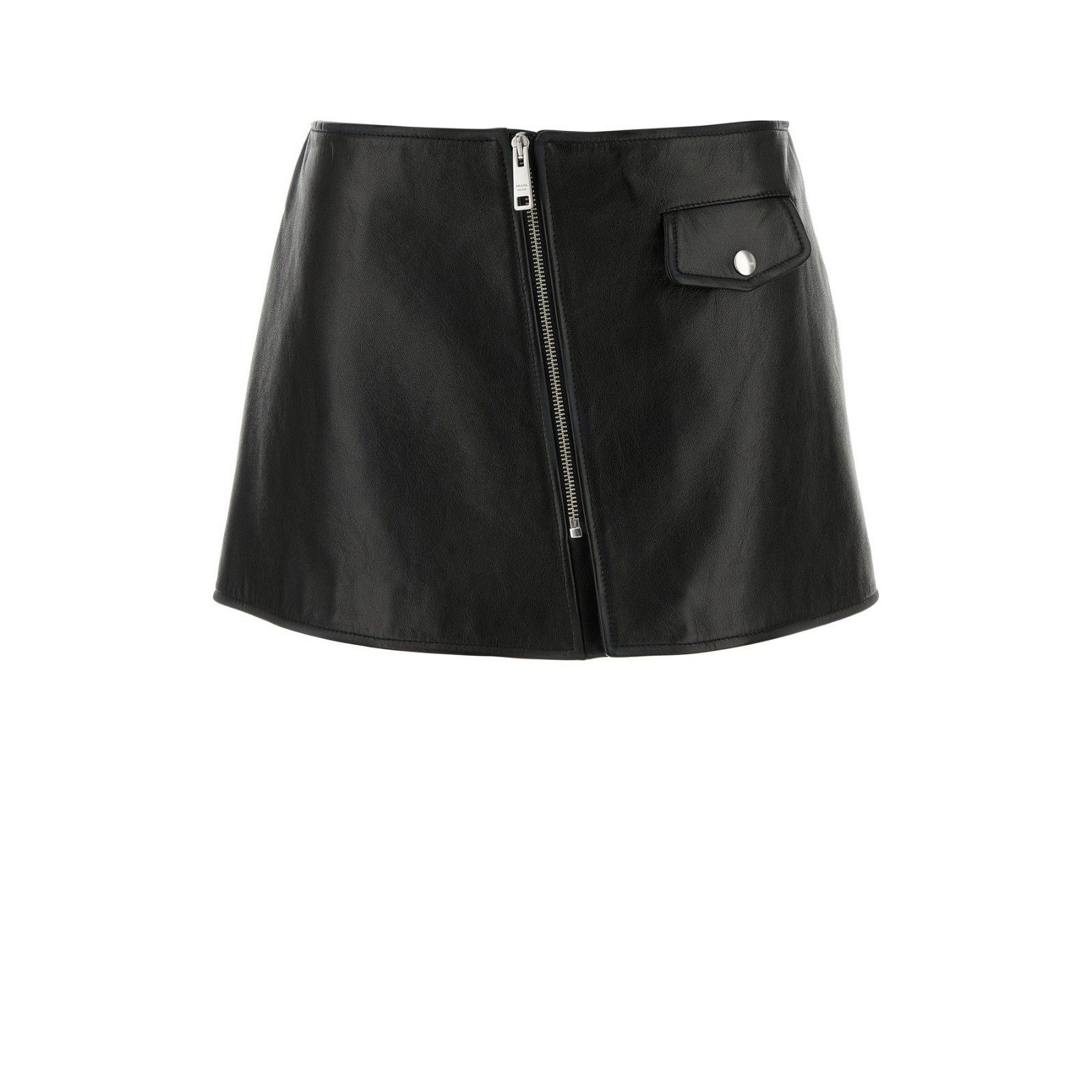 Prada PRADA Gray Wool Skirt New And Authentic (Women's size:IT 40