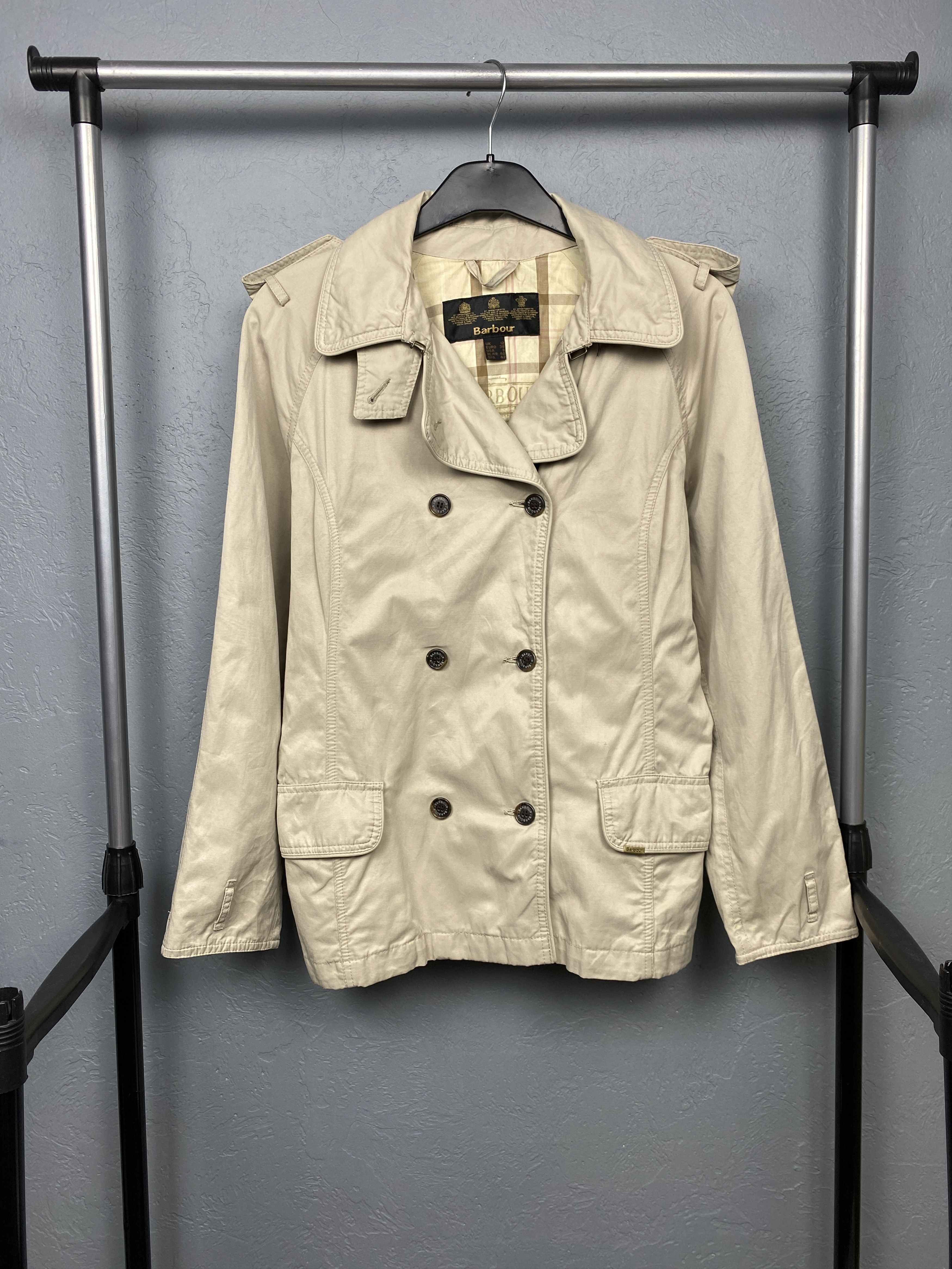 Barbour Barbour Vintage Womens Cotton Sheen Valerie Jacket Size M / US 6-8 / IT 42-44 - 1 Thumbnail