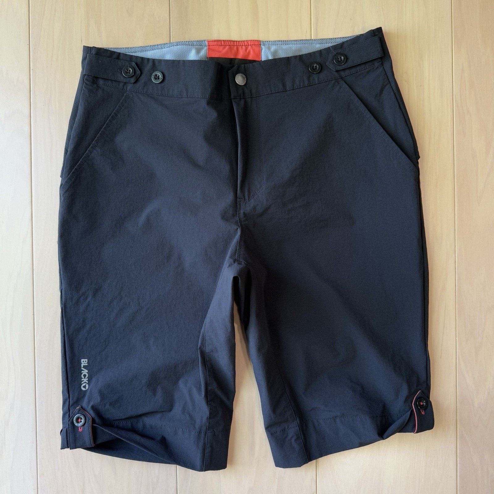Black Sheep Black Sheep Cycling Shorts Medium Black Relaxed Lightweight Size US 30 / EU 46 - 2 Thumbnail
