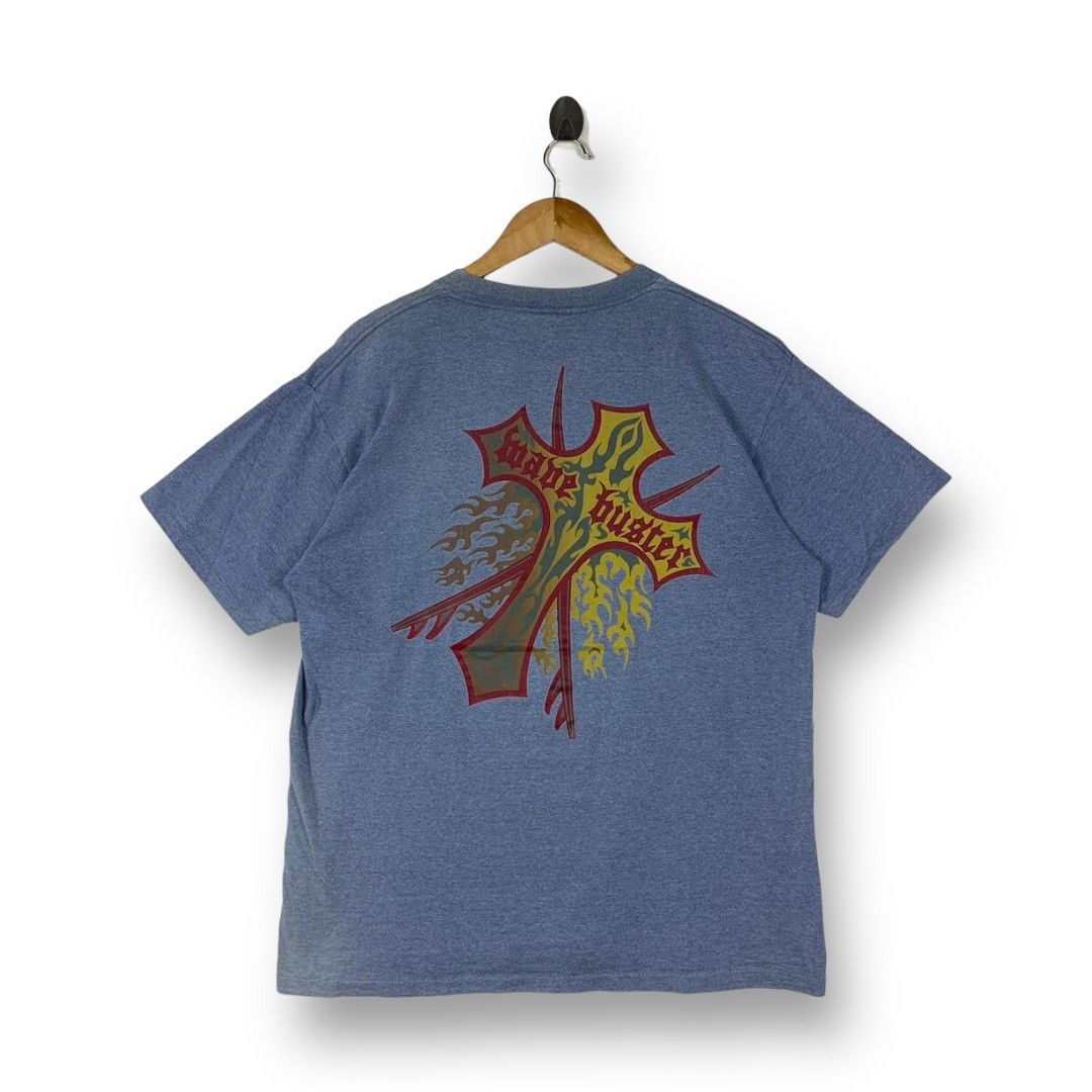 Other Vintage WAVE BUSTER big back hit Surfing Tee Size US L / EU 52-54 / 3 - 1 Thumbnail