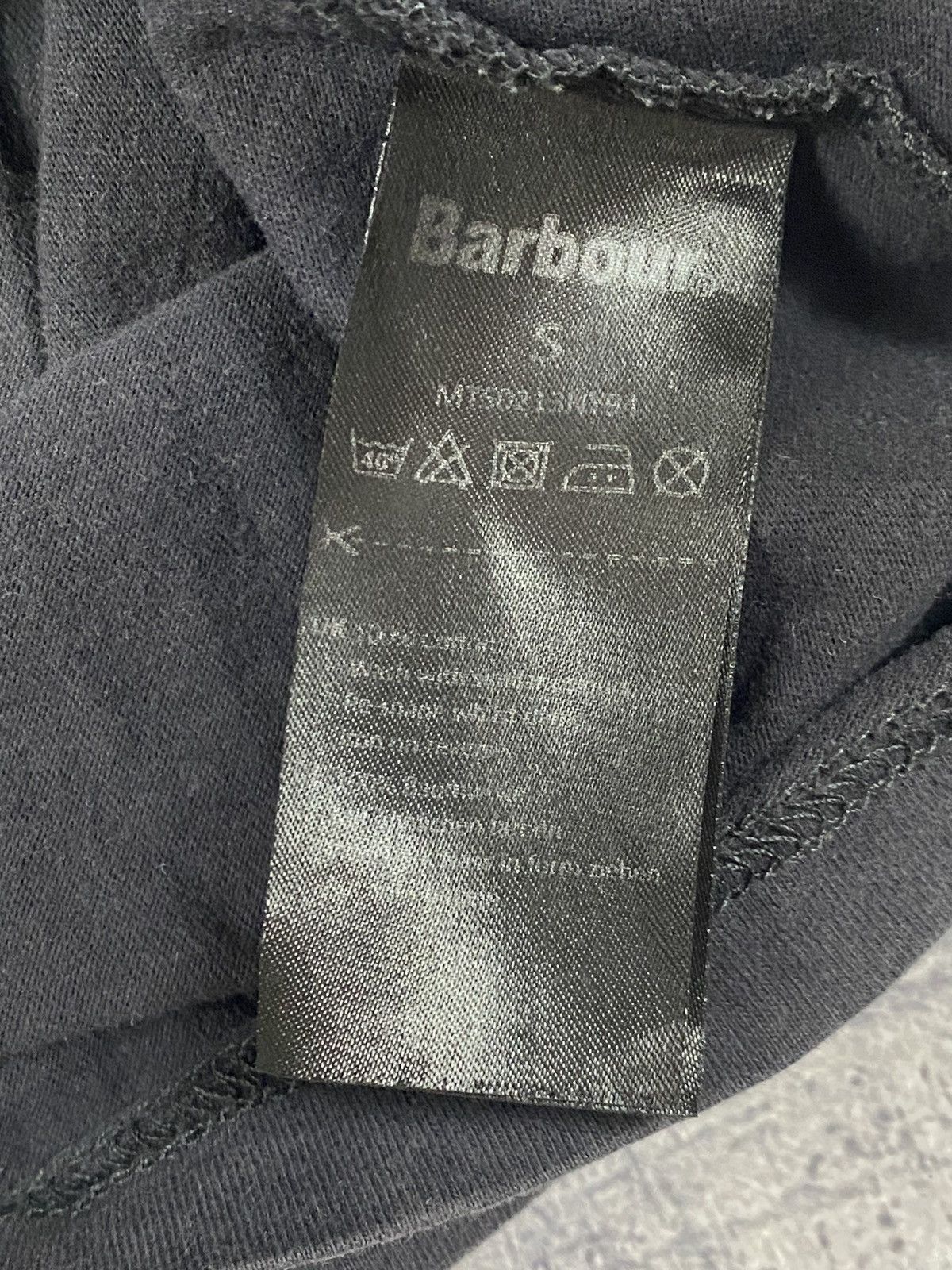 Barbour Vintage Barbour International Motorcycle Big Logo Tee Size US S / EU 44-46 / 1 - 12 Thumbnail