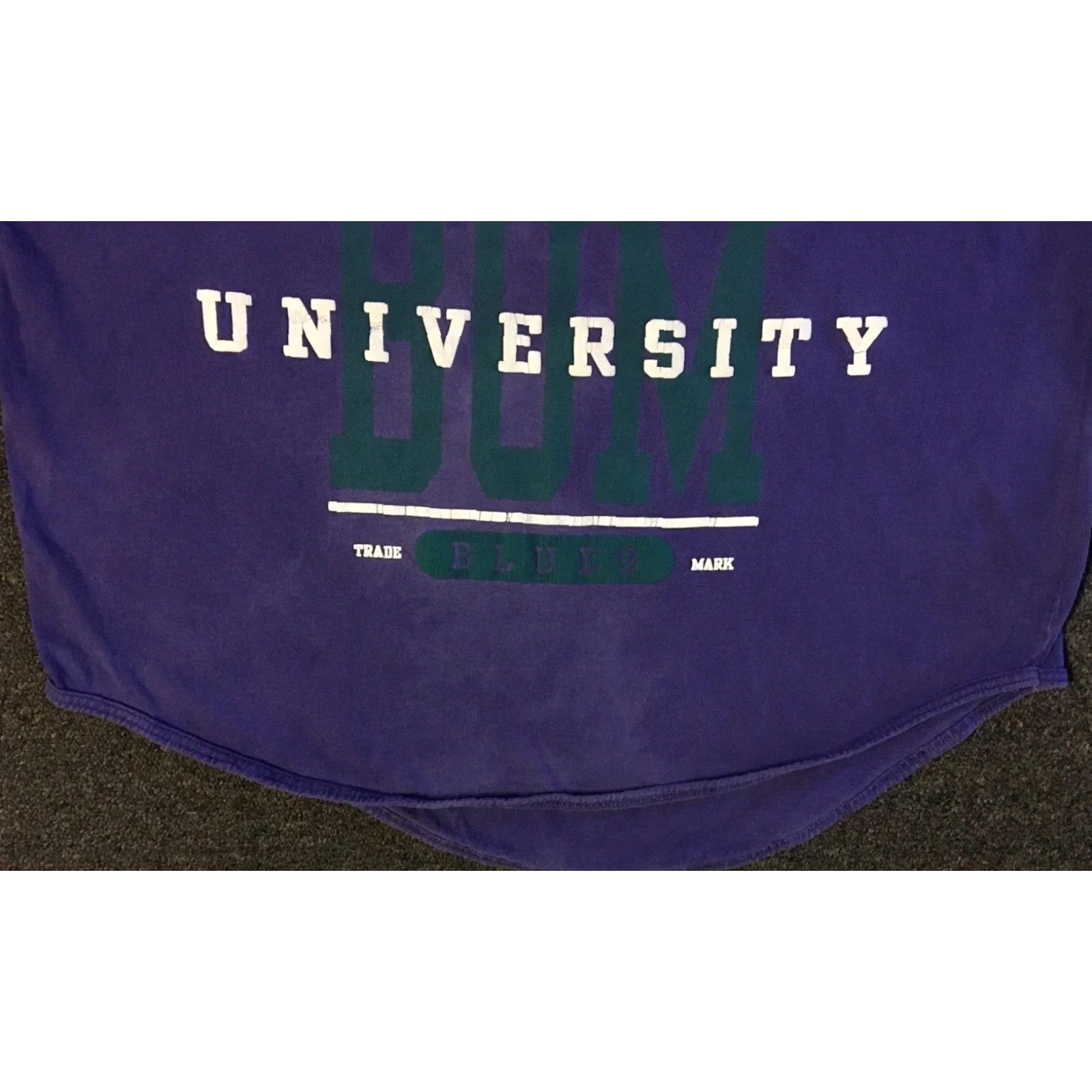 Vintage VINTAGE B.U.M. Equipment Tank Top Shirt M Purple 90s Surf Grunge Hip Hop Vaporwave Ocean Beach USA Mens Graphic Tee) Size US M / EU 48-50 / 2 - 3 Thumbnail