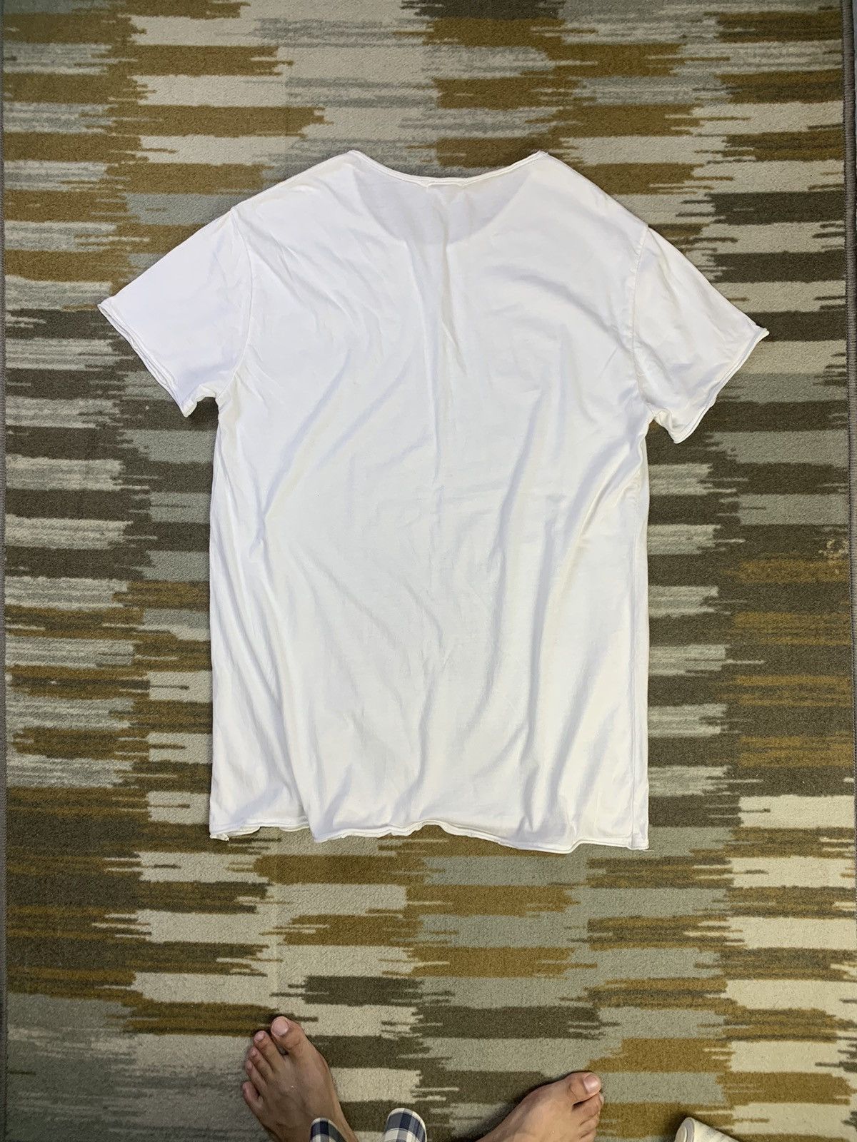 Art Comes First RARE VINTAGE ITALIAN ADVENTURE RAW HEM T-SHIRT Art Designer Size US L / EU 52-54 / 3 - 12 Thumbnail