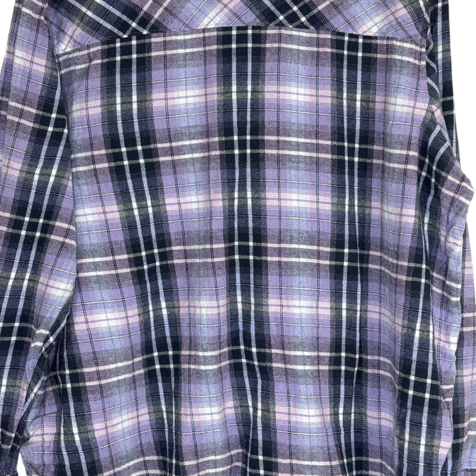 Other Woolrich Plaid Flannel Shirt XXL Purple Black Long Sleeve Size XXL / US 16-18 / IT 52-54 - 5 Thumbnail