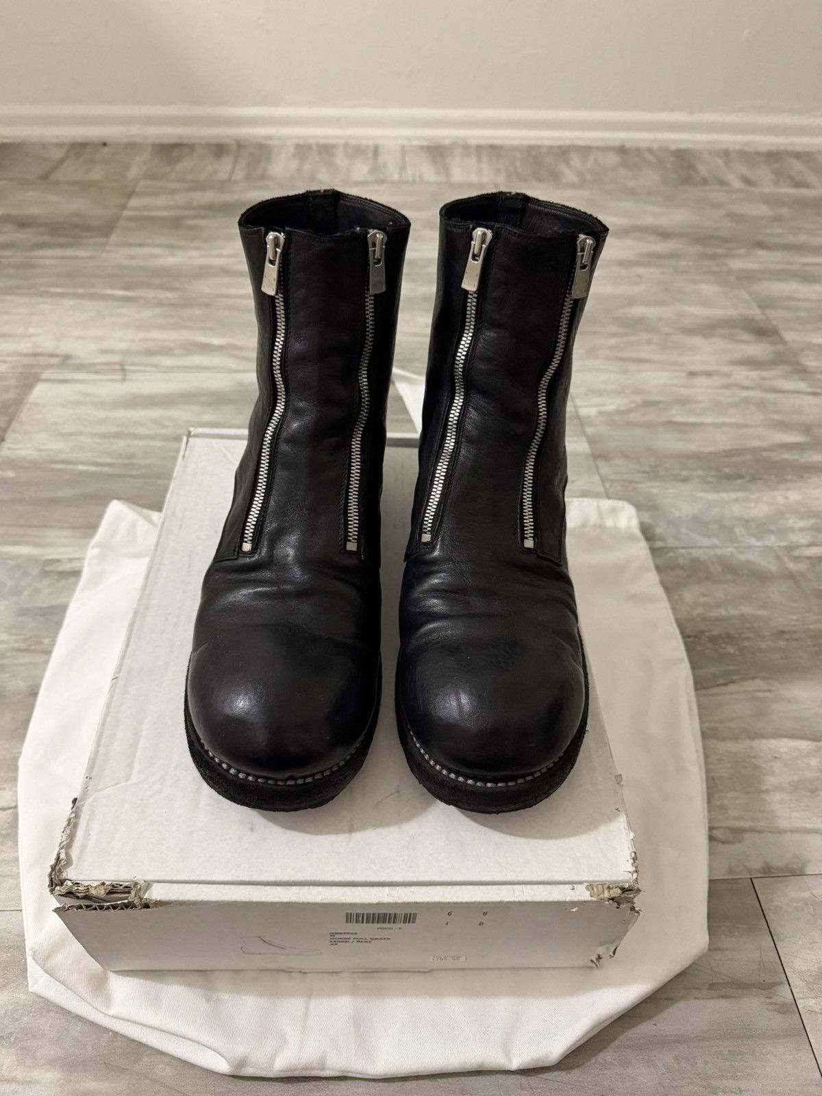 Guidi Guidi GR07FZI Double Front Zip Metal Heel Matrix Boots Size US 12 / EU 45 - 13 Thumbnail