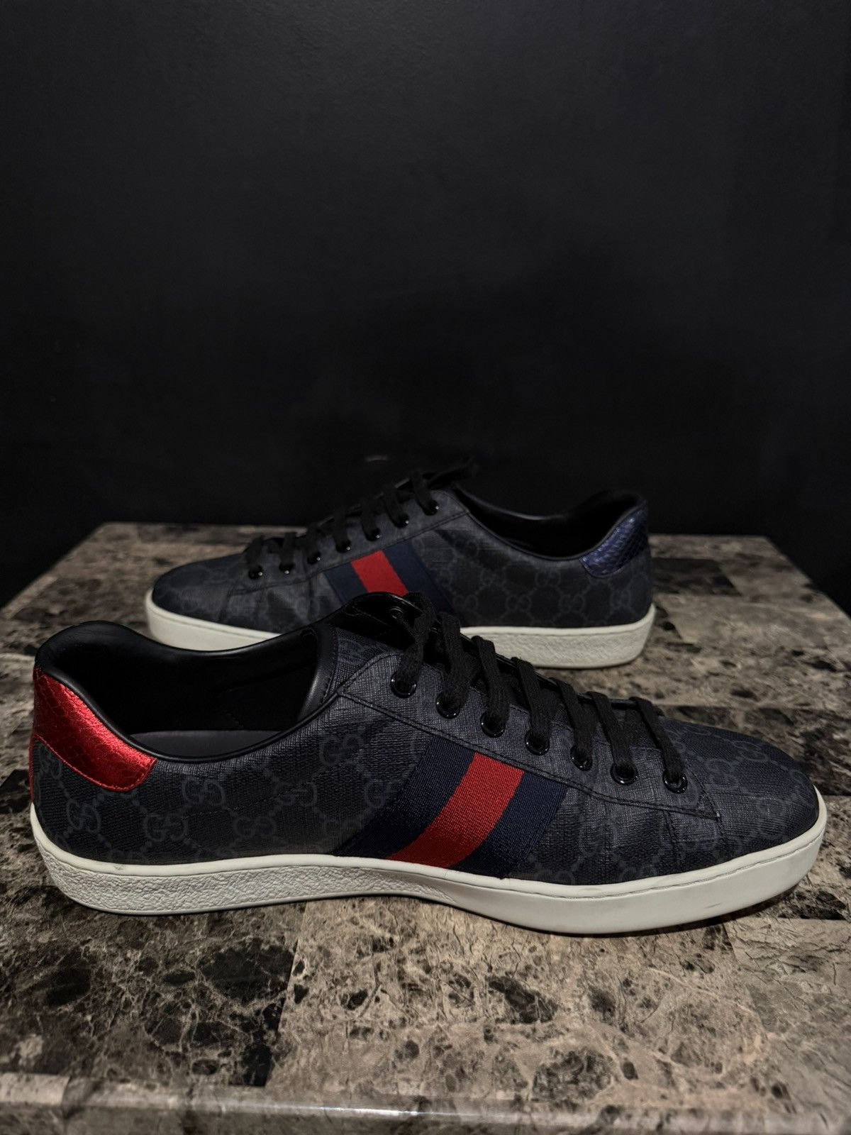 Gucci Gucci Ace GG Supreme Size US 10.5 / EU 43-44 - 4 Thumbnail